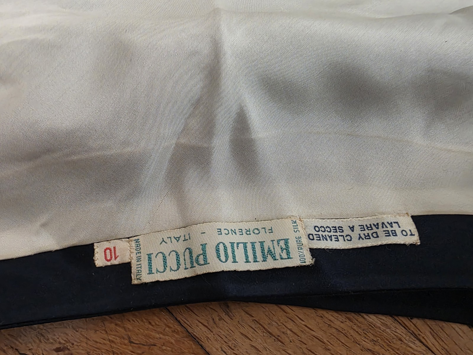 Vintage 1950s Emilio Pucci Pure Silk Size 10 Top & Trousers. Beautiful Blue.