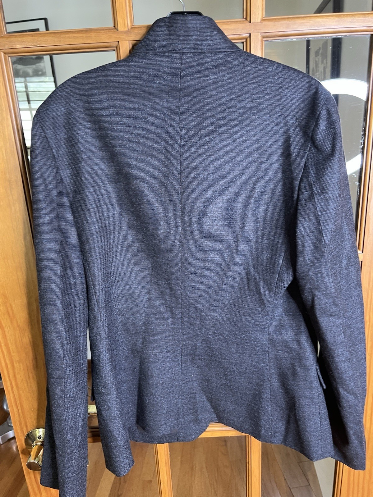 Jil Sander Womens Blazer Jacket Wool Blend Grey EU40 US 10 VINTAGE