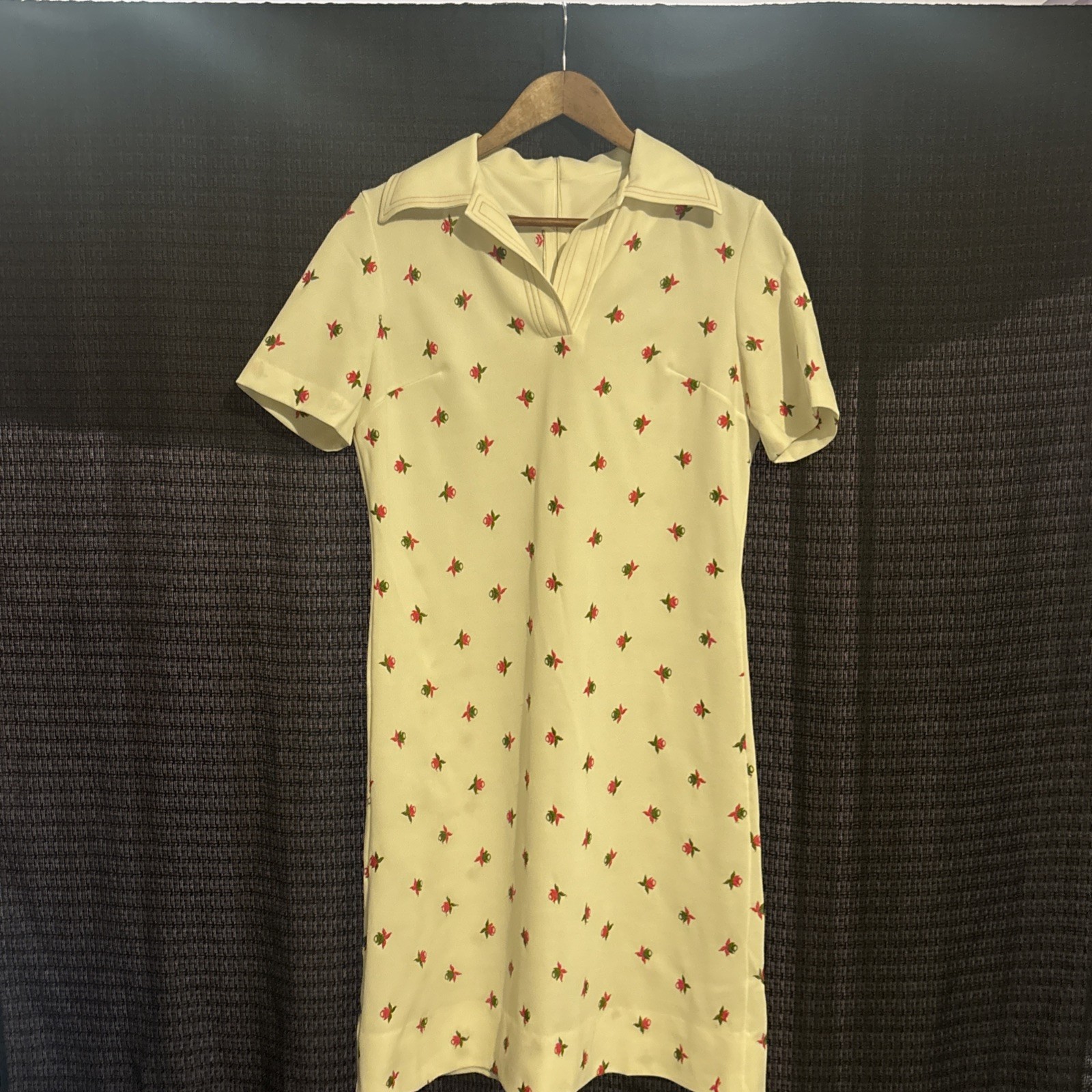 vintage david crystal dress