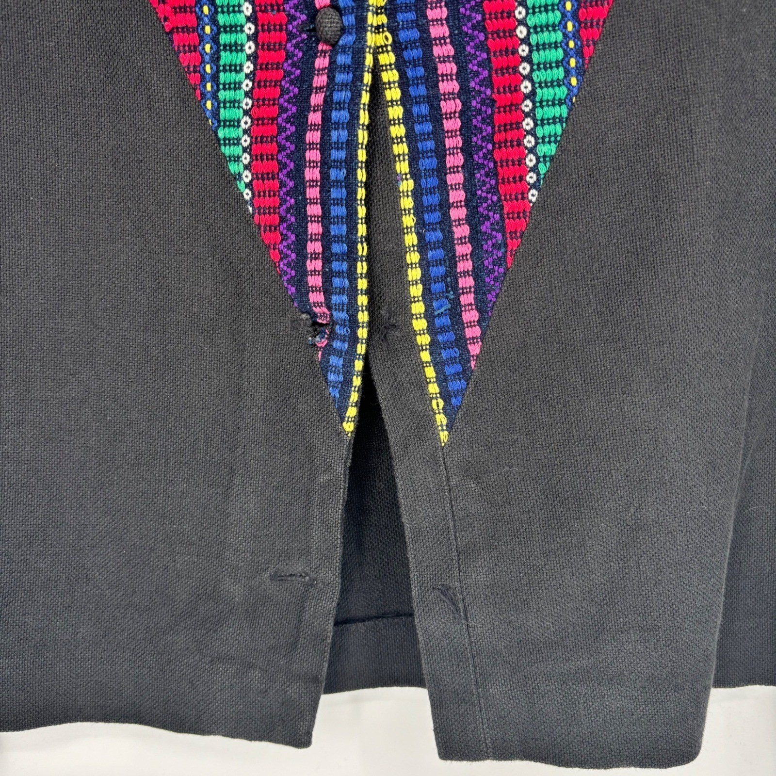 Vintage La Pinata Originales Grazia Studios Tucson Hand Woven Southwestern Top
