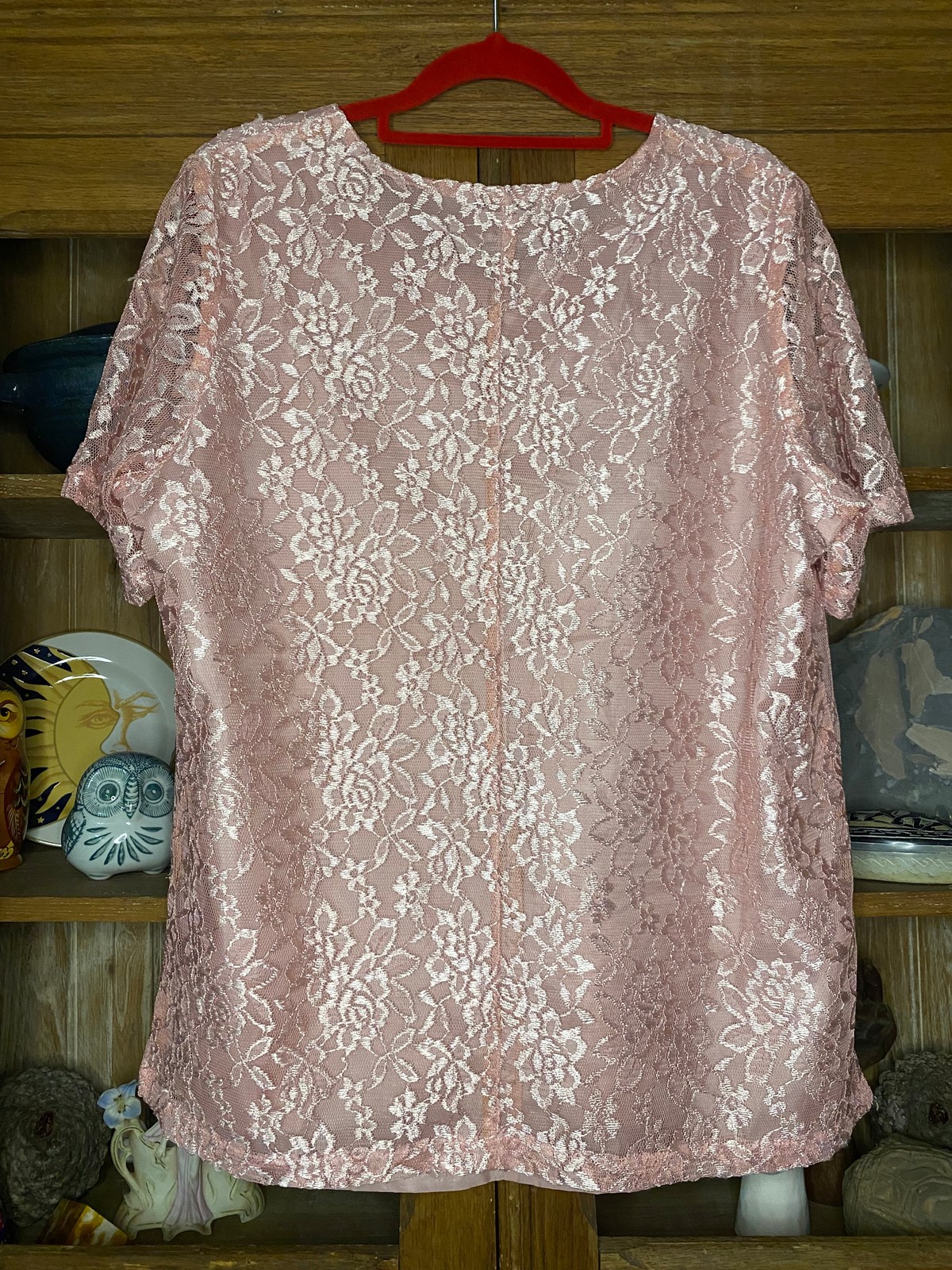 80s Pink Top Size 8-10