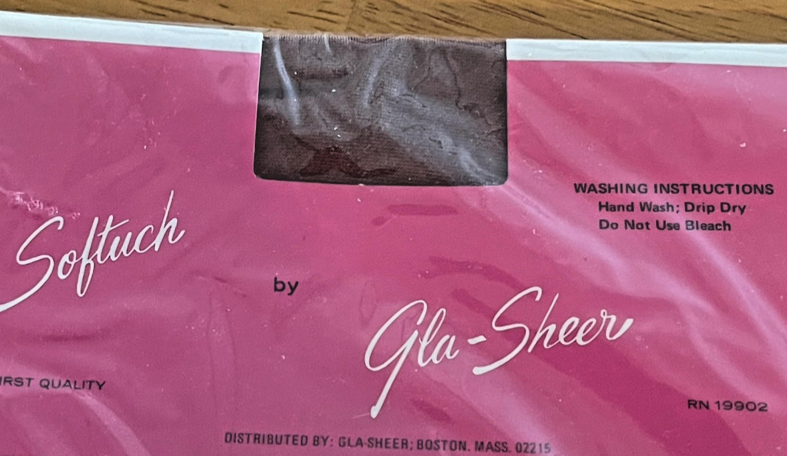 2 PR GLA-SHEER Support Seamless “SOFTUCH” Stockings Taupetone Size B 9-1/2 – 10