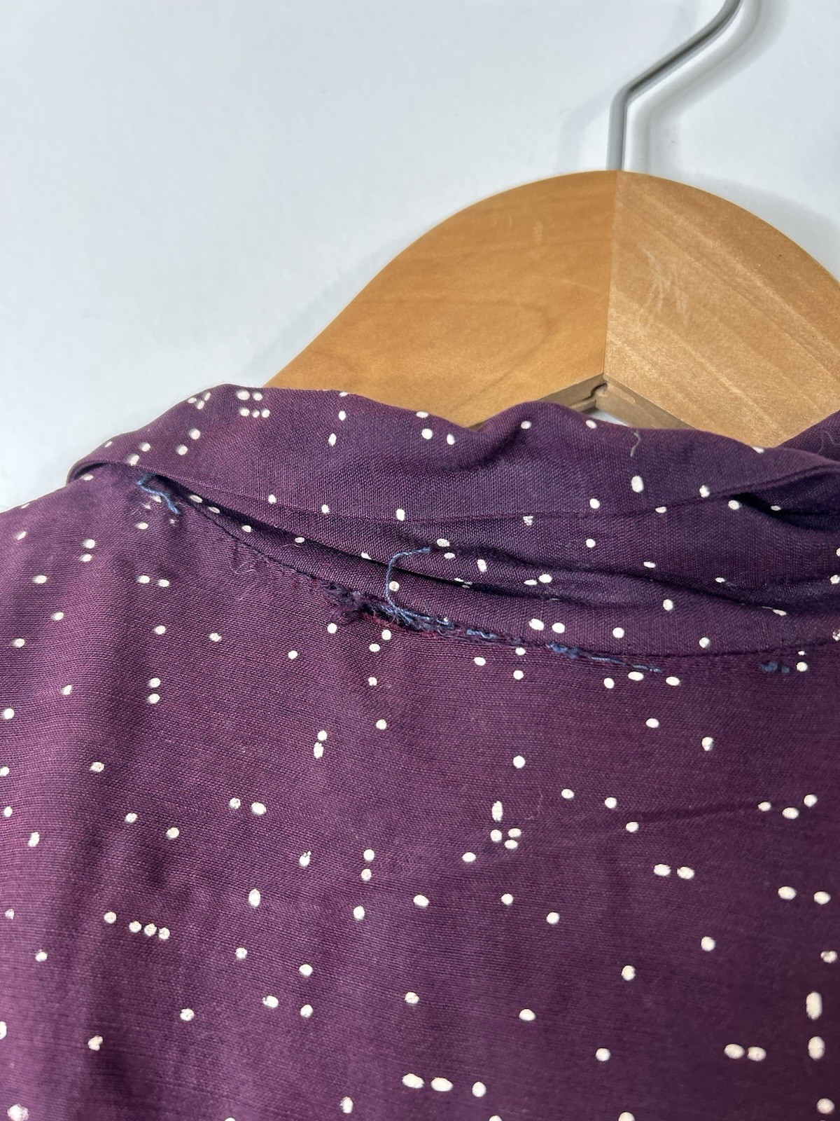 Vintage 1950’s Dress Women’s Purple Speckled Fit Flare Everyday Causal