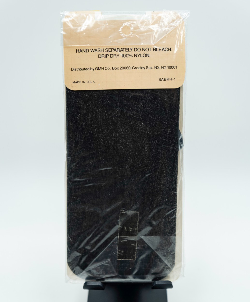 Sabra Knee Hi Non Binding Double Knit Reinforced Toe Stockings 8-11 Black