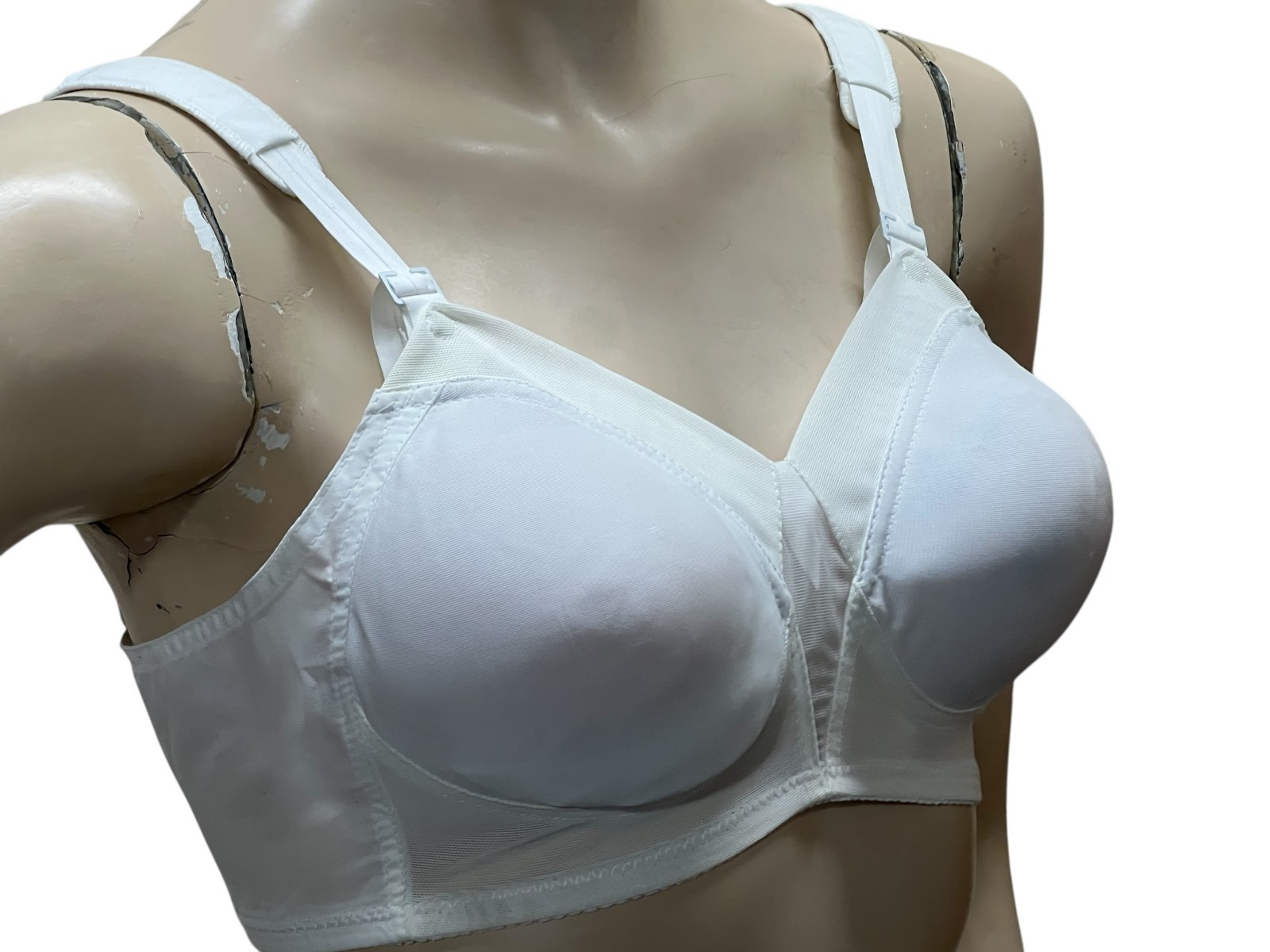 38 B VTG 70s NOS Exquisite Form BRA FUL-LY Seamless Cup P520 For Fuller Figures