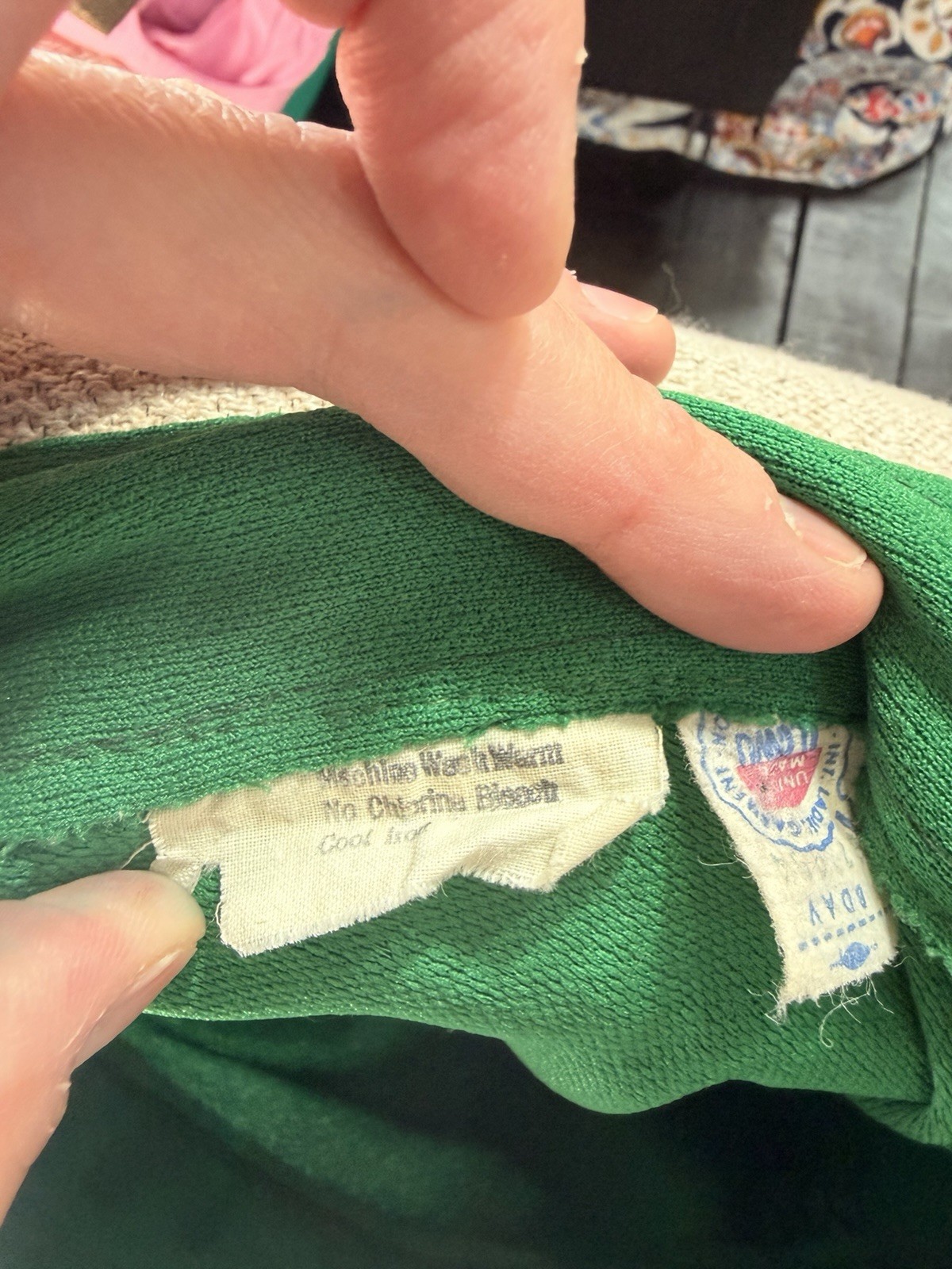 Lords & Taylor Vintage Green Maxi Skirt Women&rsquo;s Regular Size Made in USA
