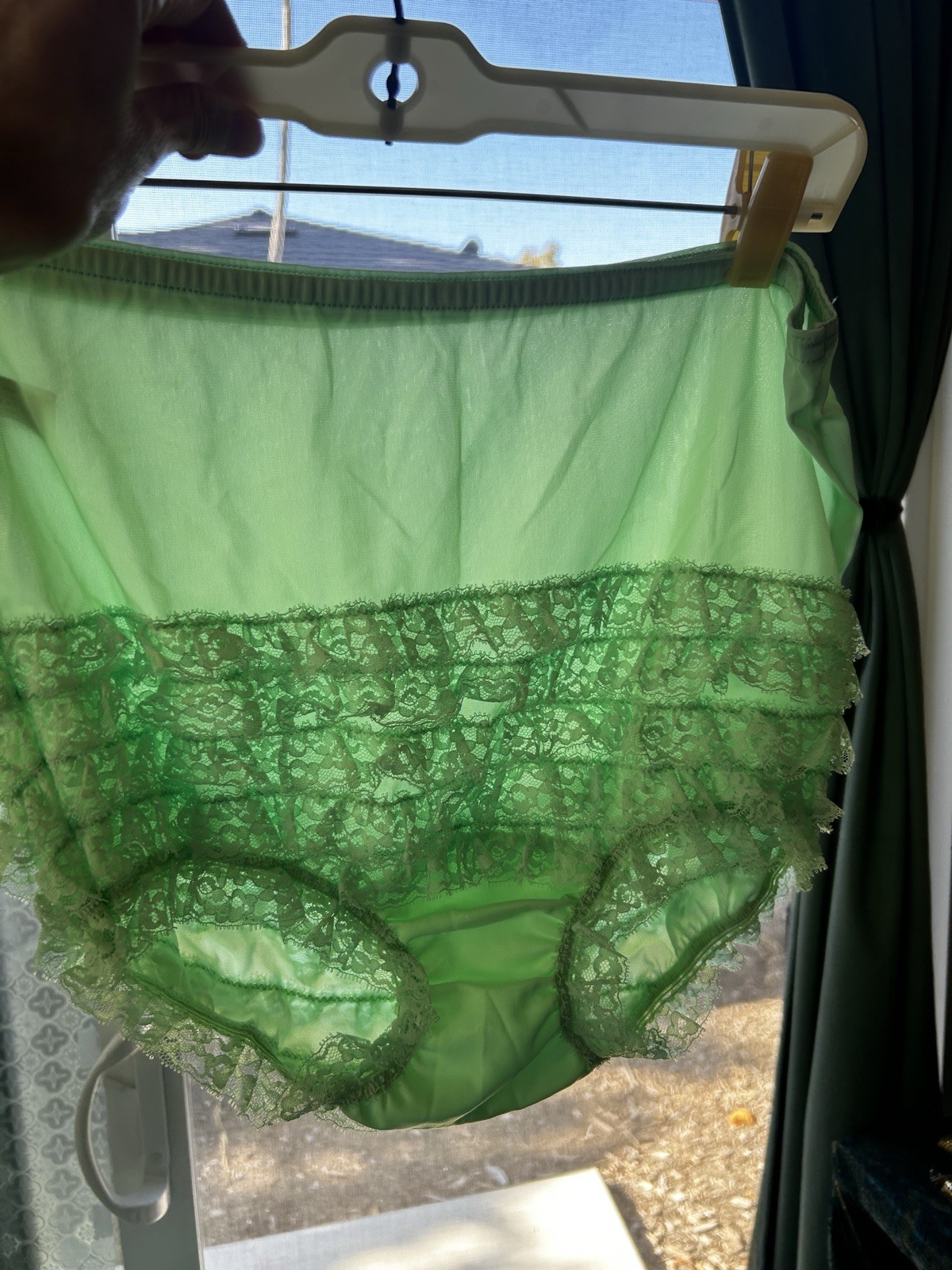 Vintage Partners Please Malco Modes Nylon Ruffle Rhumba Panties Size 10 Lot