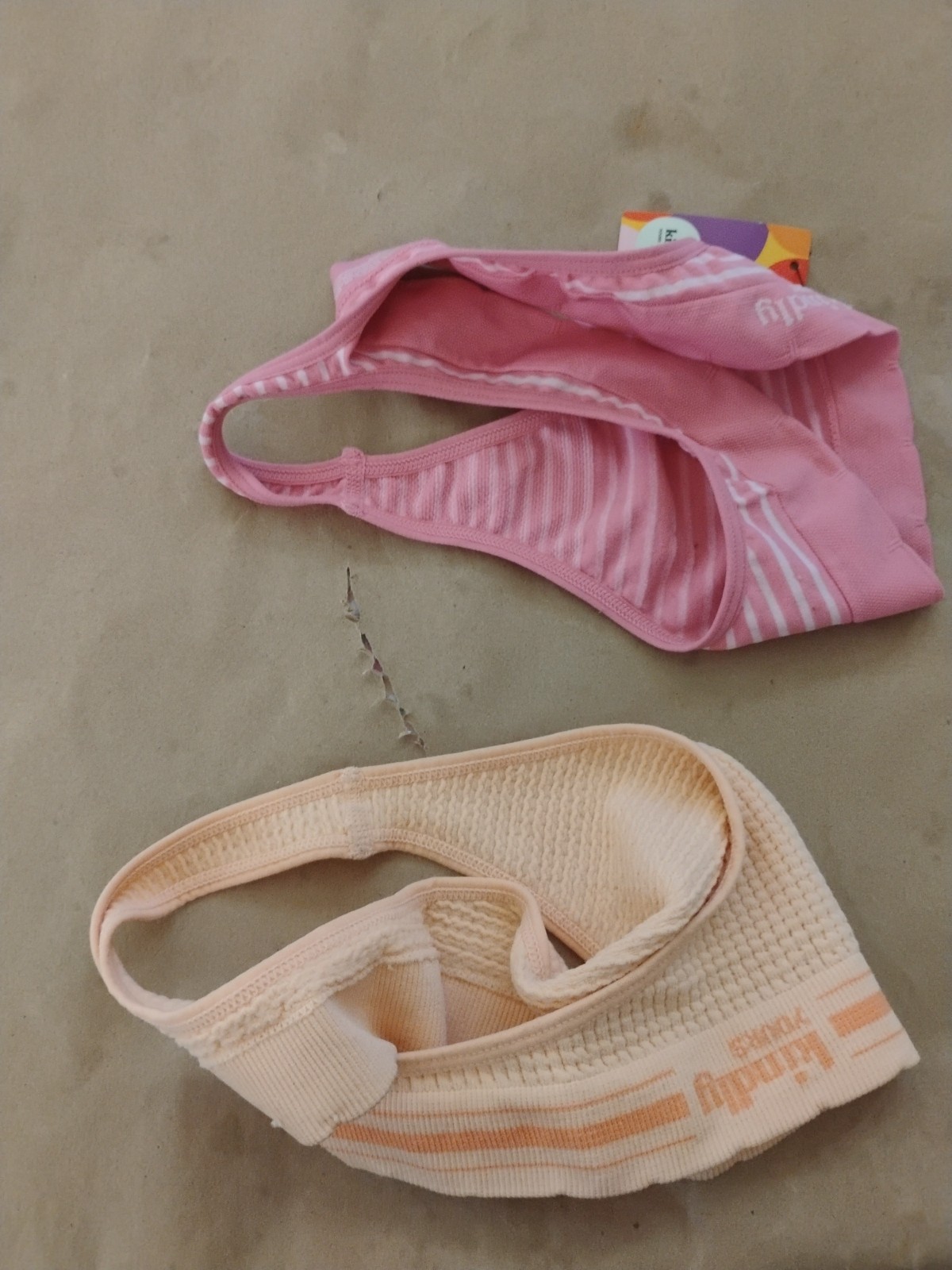 Lot of 2 Pairs of Women&rsquo;s Cute Thong Panties Kindly Yours Brand Siz XS 0-2 NWOT!