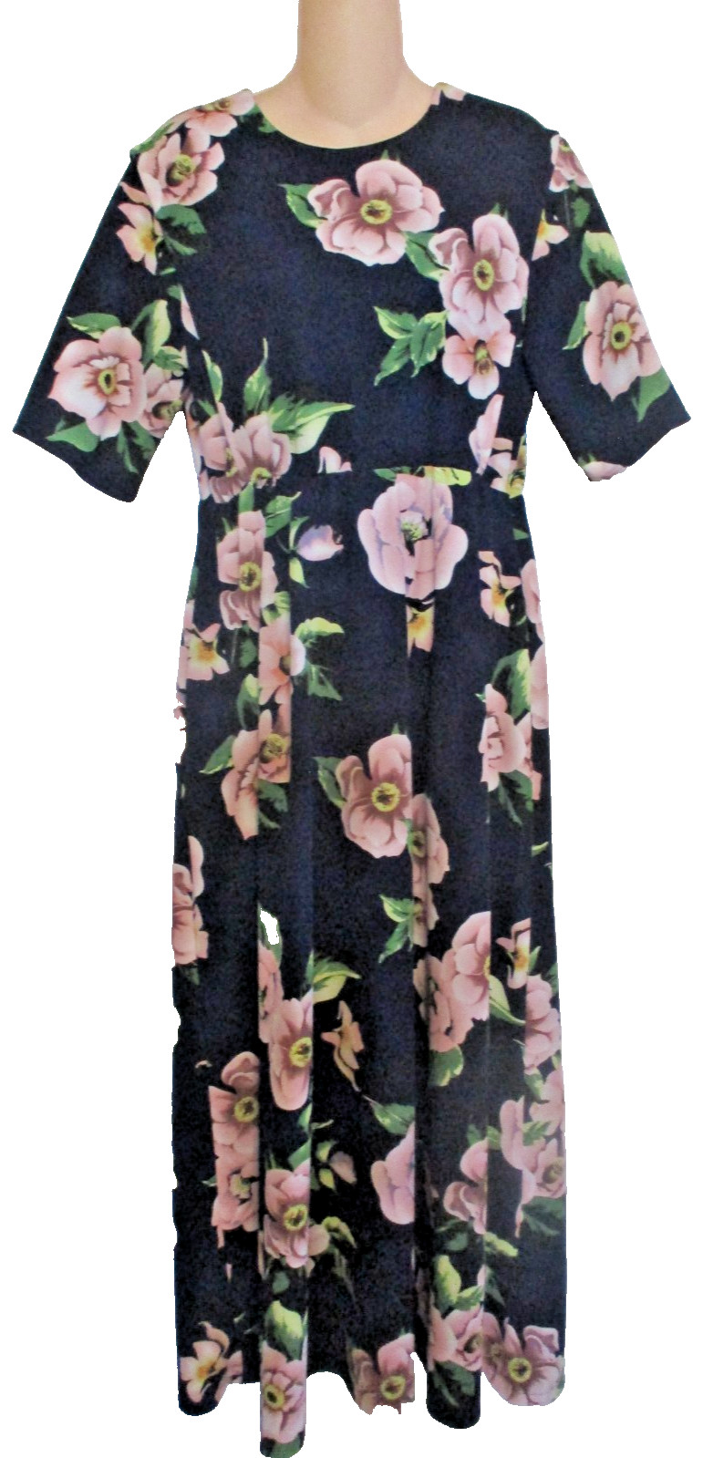 « Amish Mennonite Modest Cape Dress » 38” bust x to 36&Prime; Waist x 54&Prime; Length