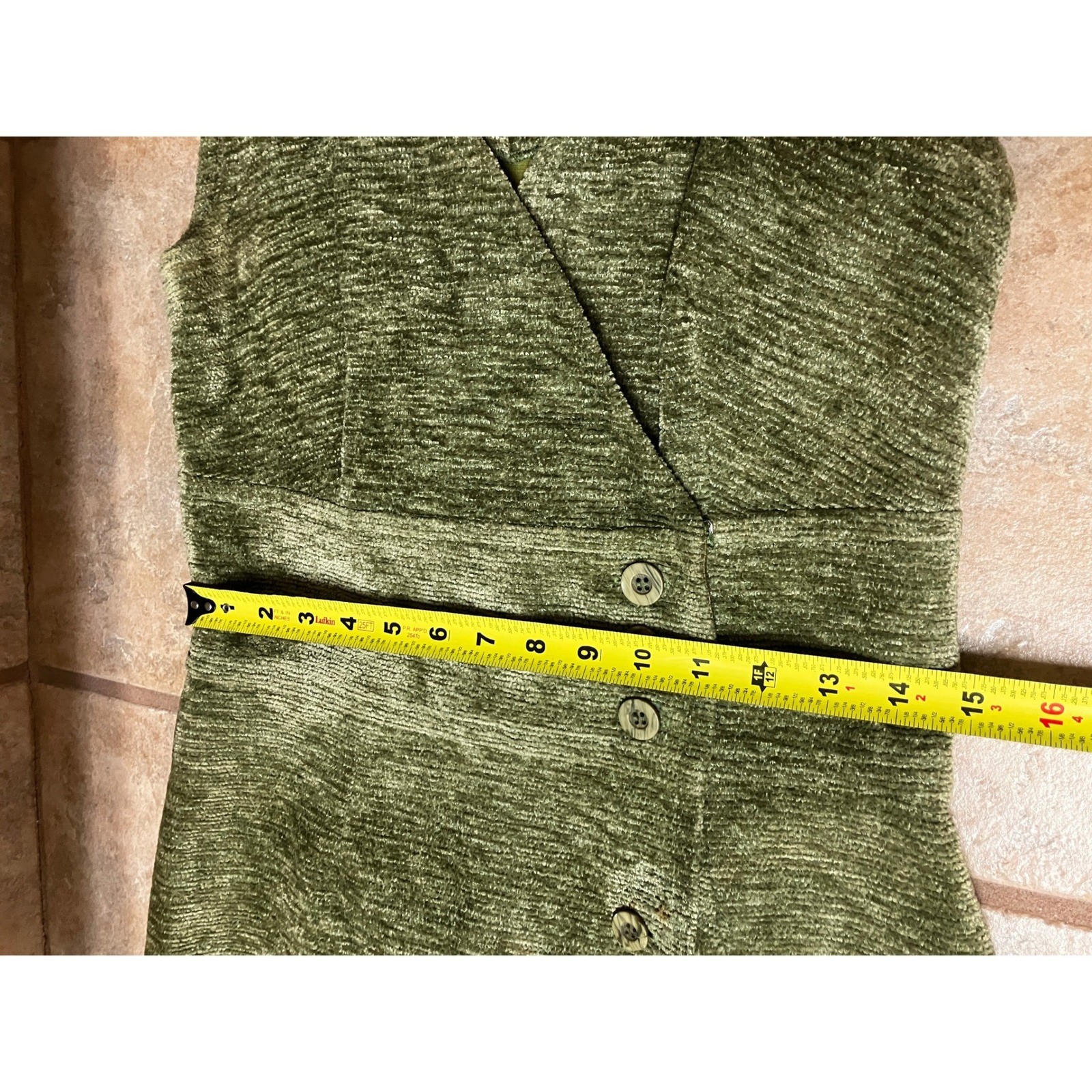 Vintage Jonathan Logan Green Textured Side Button Sleeveless Mini Dress Mod 11
