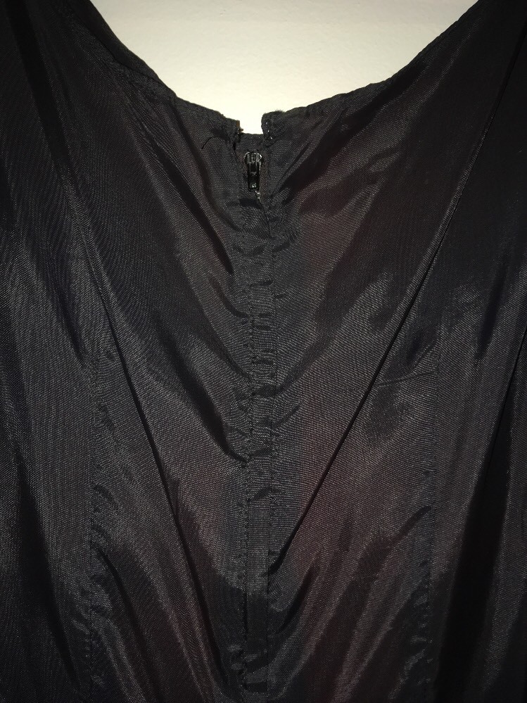 Green And Black 2 Pieces Dress Evening Wear Vintage 1980s Custom