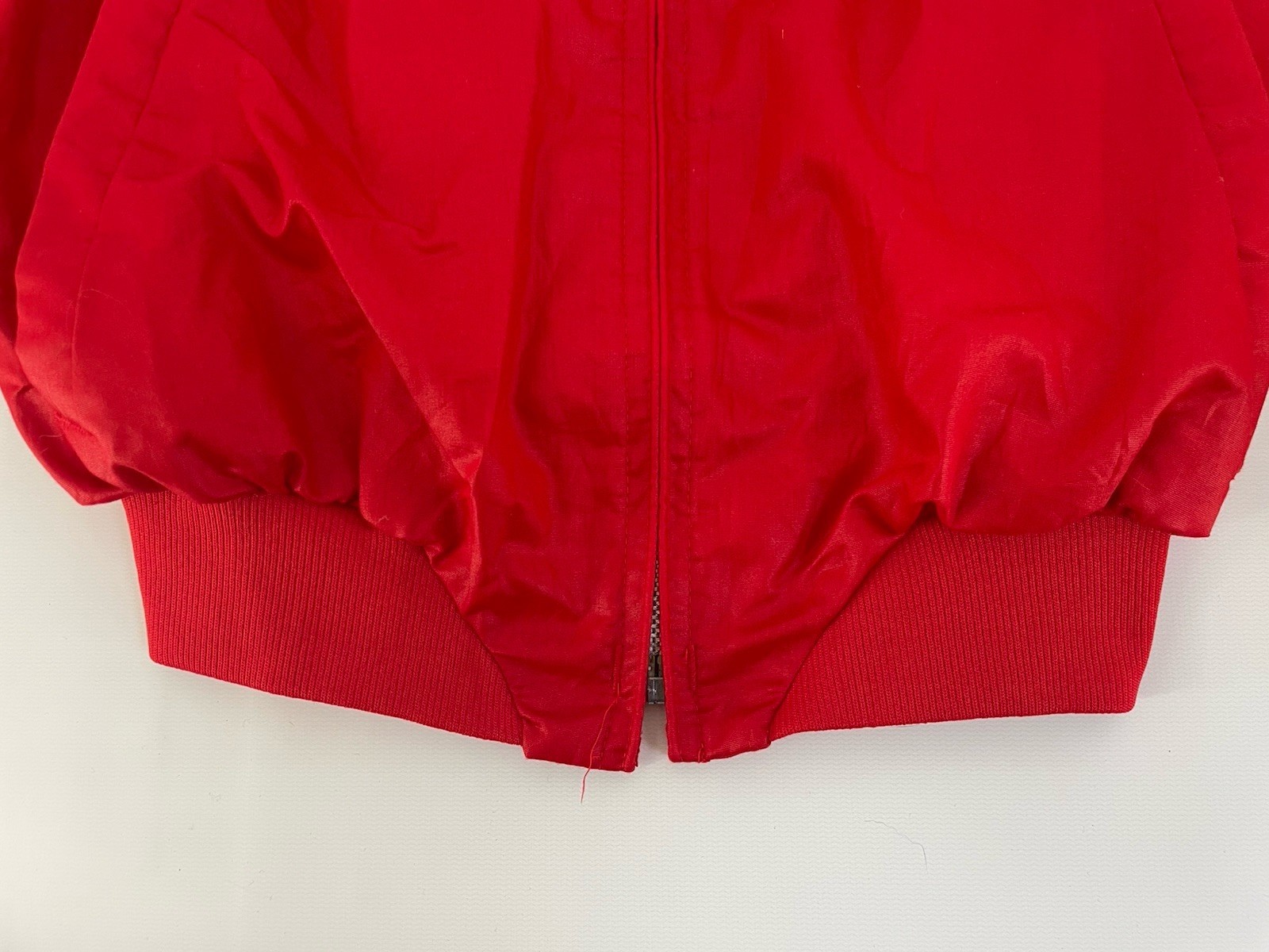 Rare Vintage 80s Red Bomber Jacket Avanti XS 14/16 Horse Riding Andromeda Whimsy
