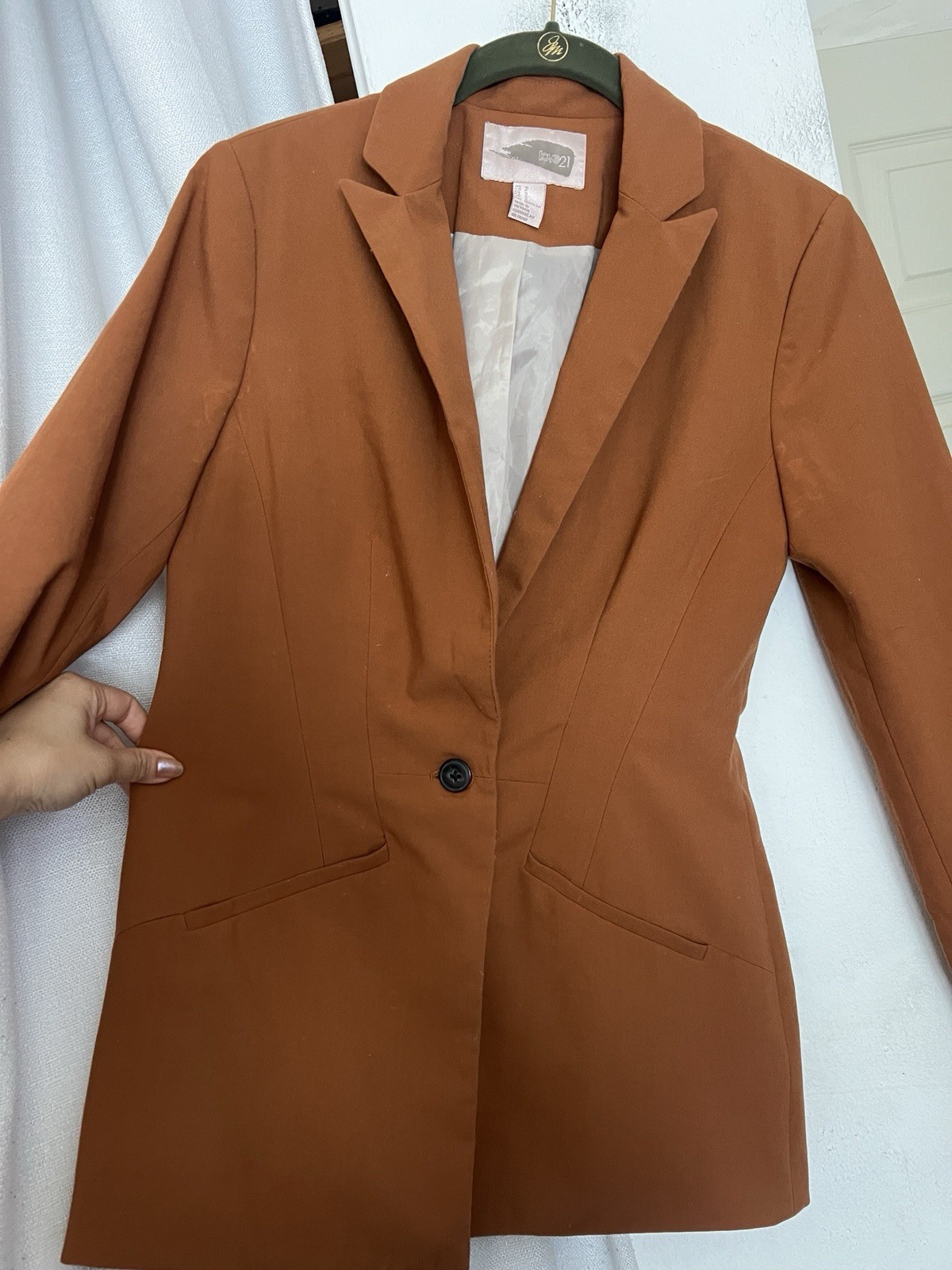 Forever 21 Blazer Brown