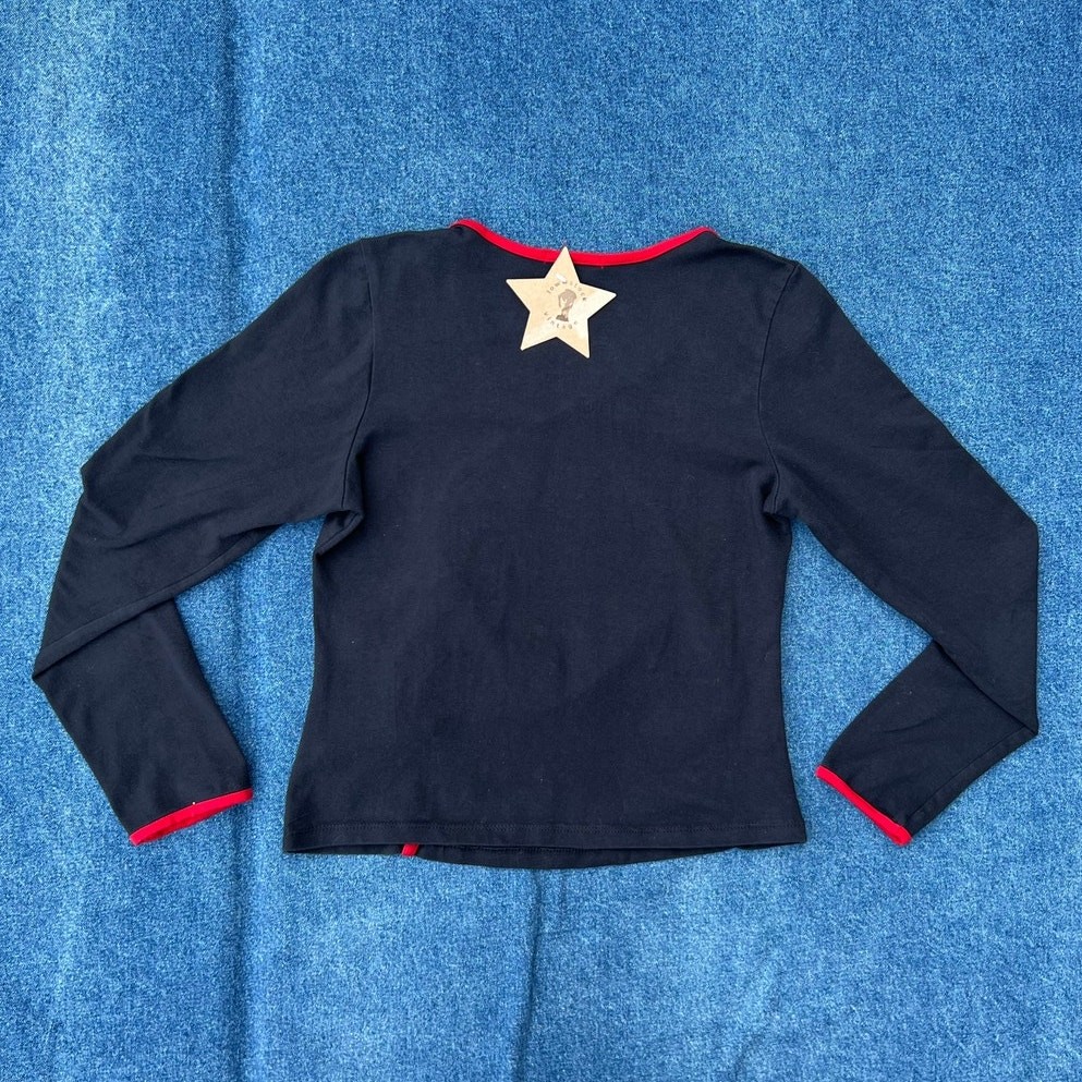 90s Forever 21 mock wrap top