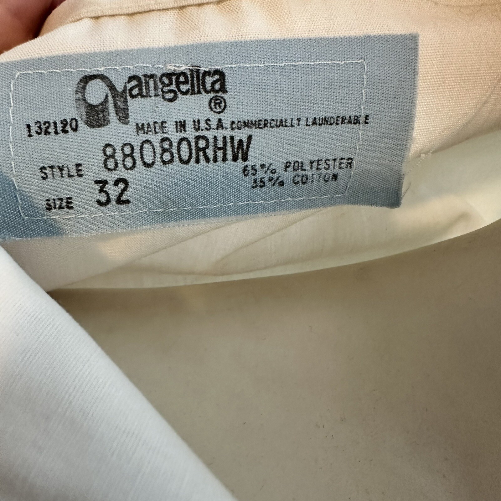 Vintage 50s 60s Women’s M White Nurse Operating Room Staff Jacket Costume Dress