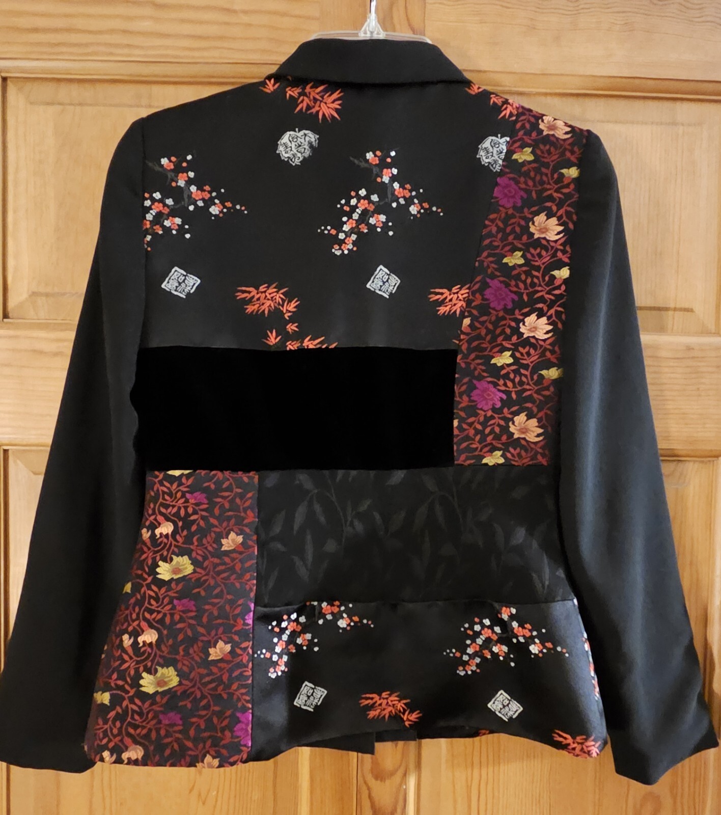 David Warren Vintage Asian Patchwork Size 2P Jacket