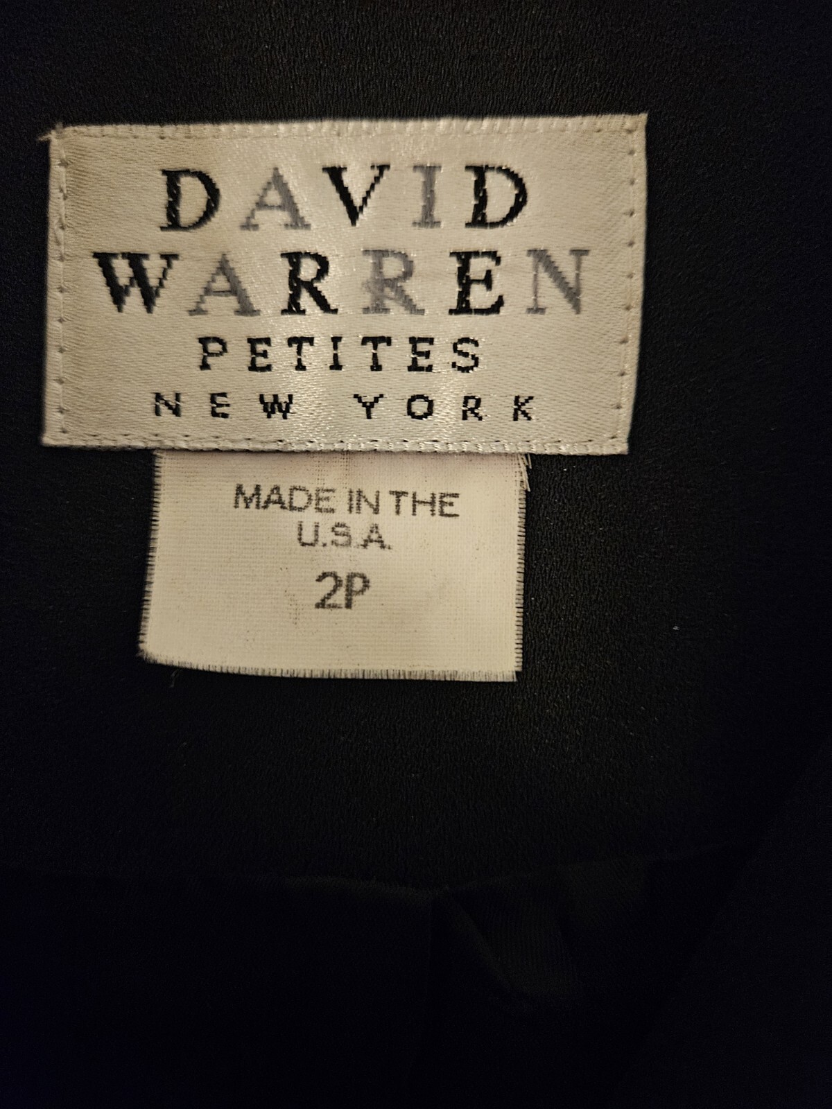 David Warren Vintage Asian Patchwork Size 2P Jacket