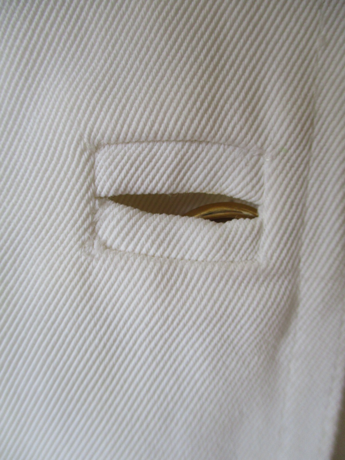Vintage Y2K GIANNI VERSACE Versus White Mini Skirt SZ 30 / 44 Logo Buttons