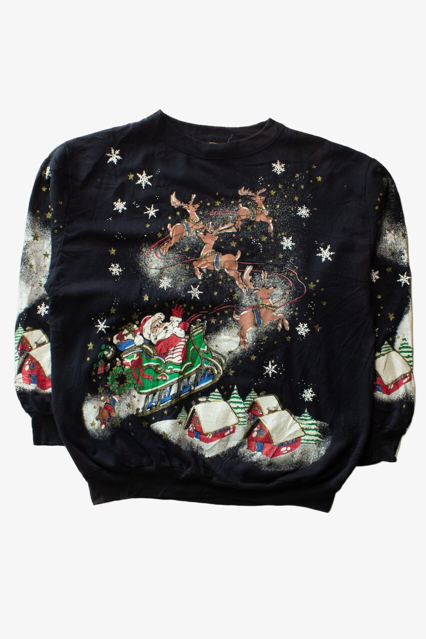 Black Ugly Christmas Sweatshirt 64004