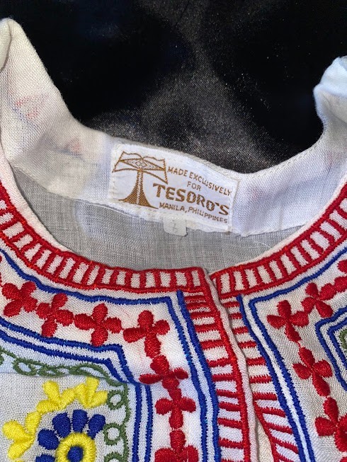Tesoro&rsquo;s, Women&rsquo;s Vintage Top, Embroidered, See Description For Measurements.