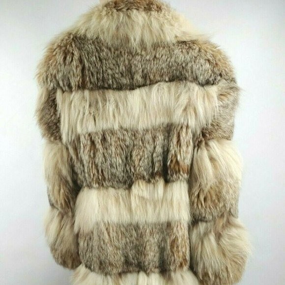Vintage Viola Sylbert Designs Pieced Fur Coat (One of a Kind) Med/Large