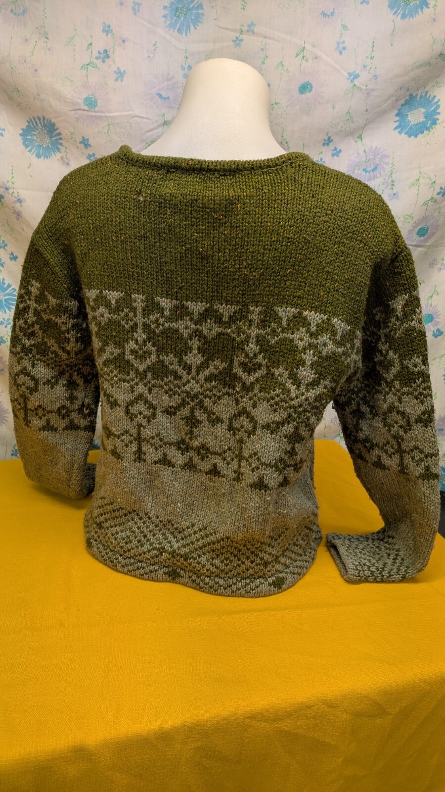 90s REFERENCE POINT Knit Zip Up Sweater