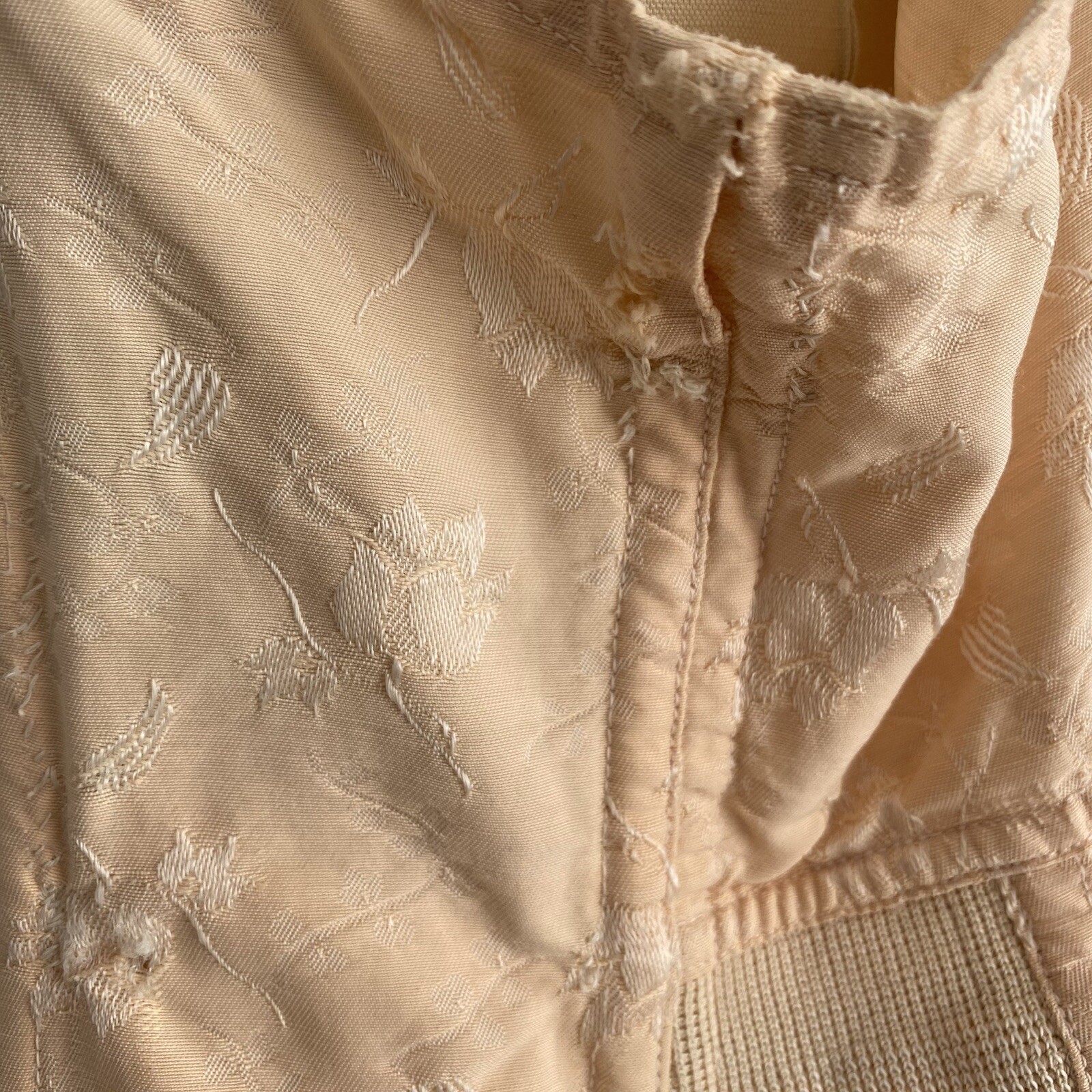 READ Vtg Sears Charmode Corset Girdle Open Bottom USA DAMAGED