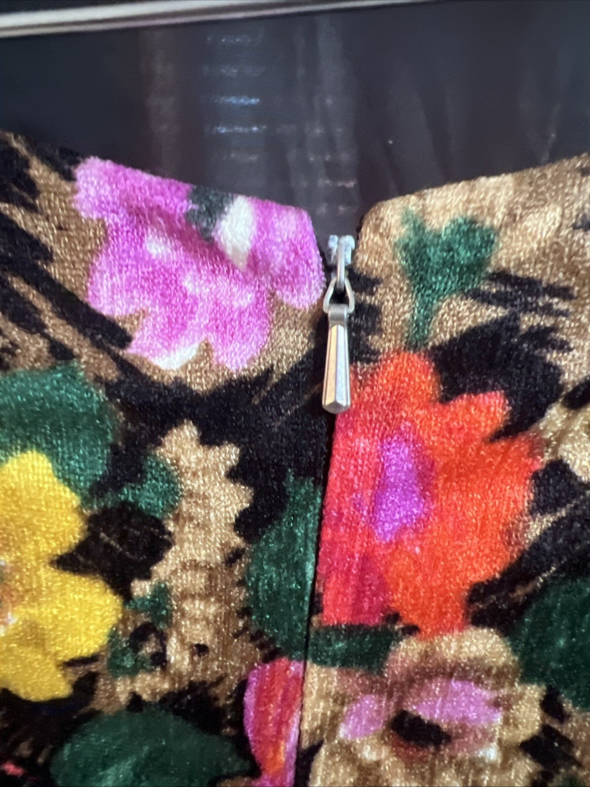 Vintage Women’s Elègance Floral Dress No Size See Description