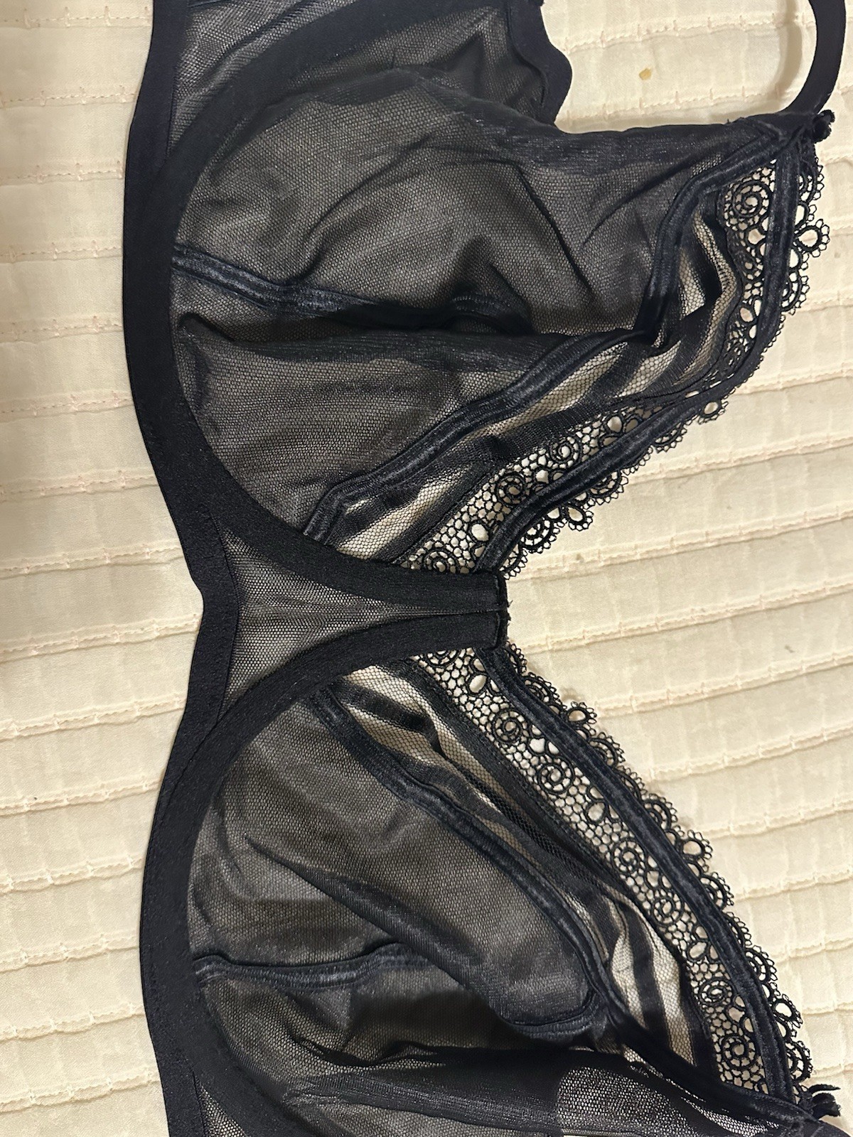 Wacoal Bra 855162 Sz 38DD Black