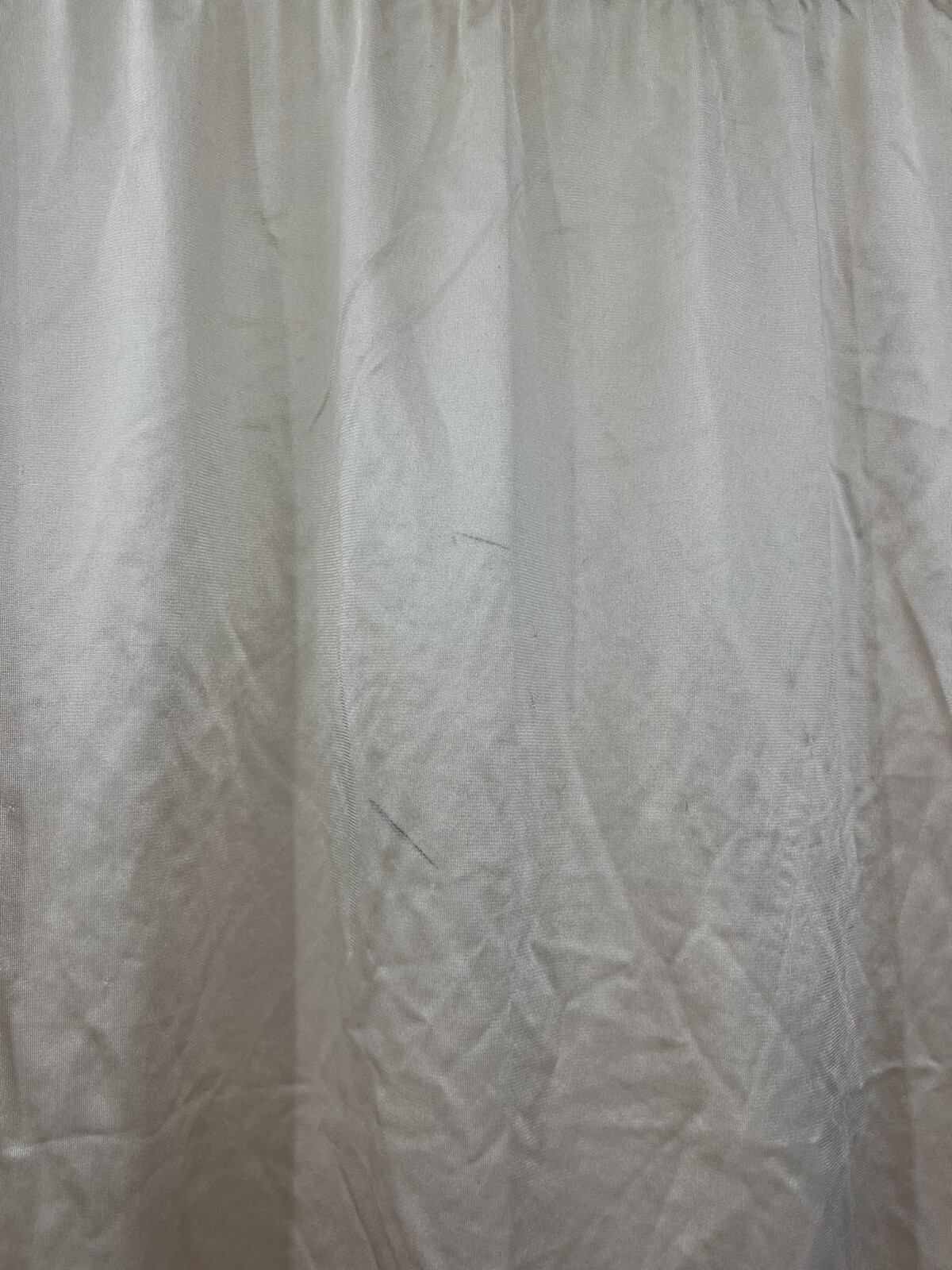 Vintage Lorraine Size Medium Tall Beige Half Slip Silky Nylon