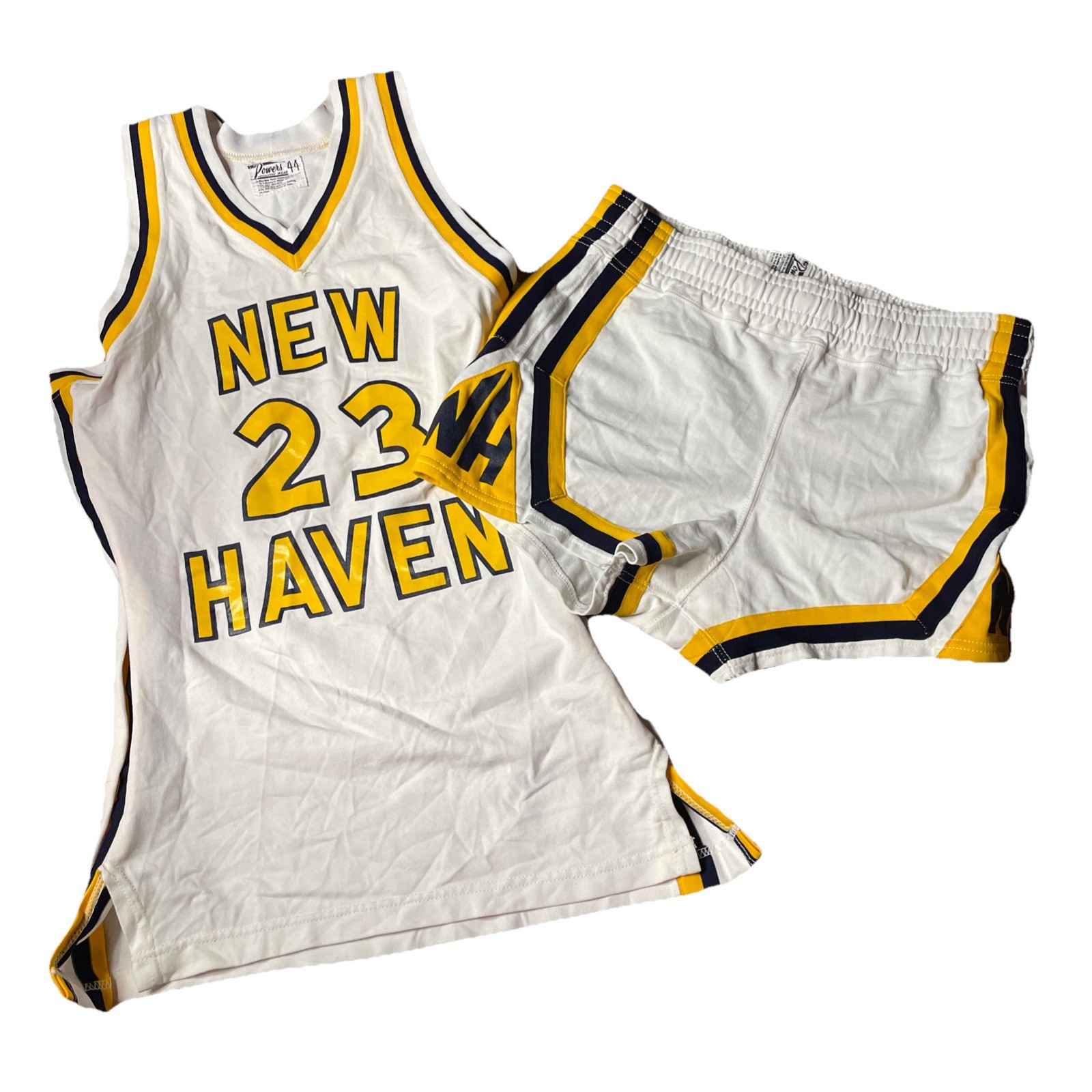 Vintage 1980s New Haven Women’s Jersey/Shorts Set Sz 44 & 32 Retro Sports Rare