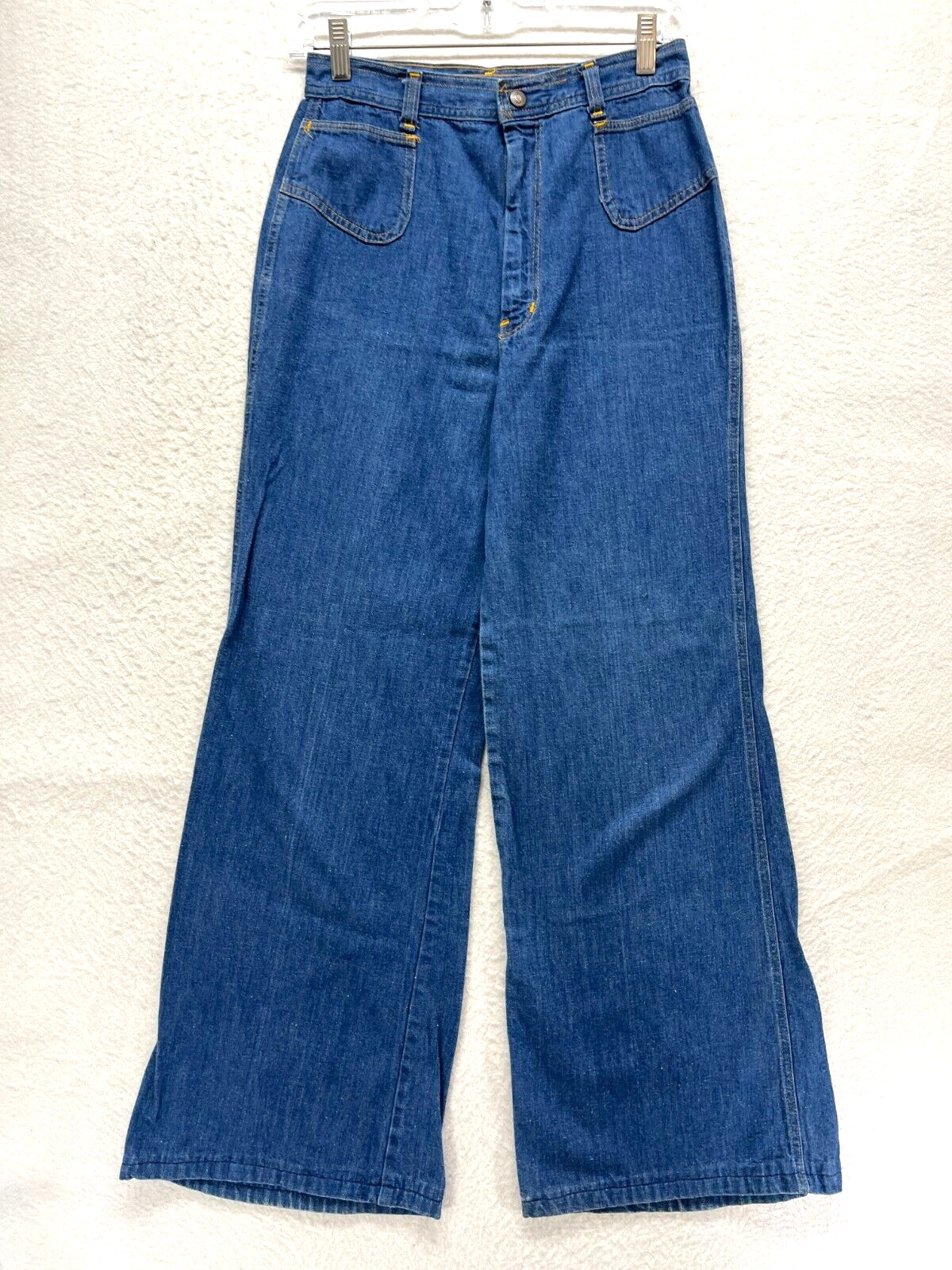 Vintage 70s Moody&rsquo;s Goose Straight Leg Jeans Women&rsquo;s 13/14 – Cotton High Rise