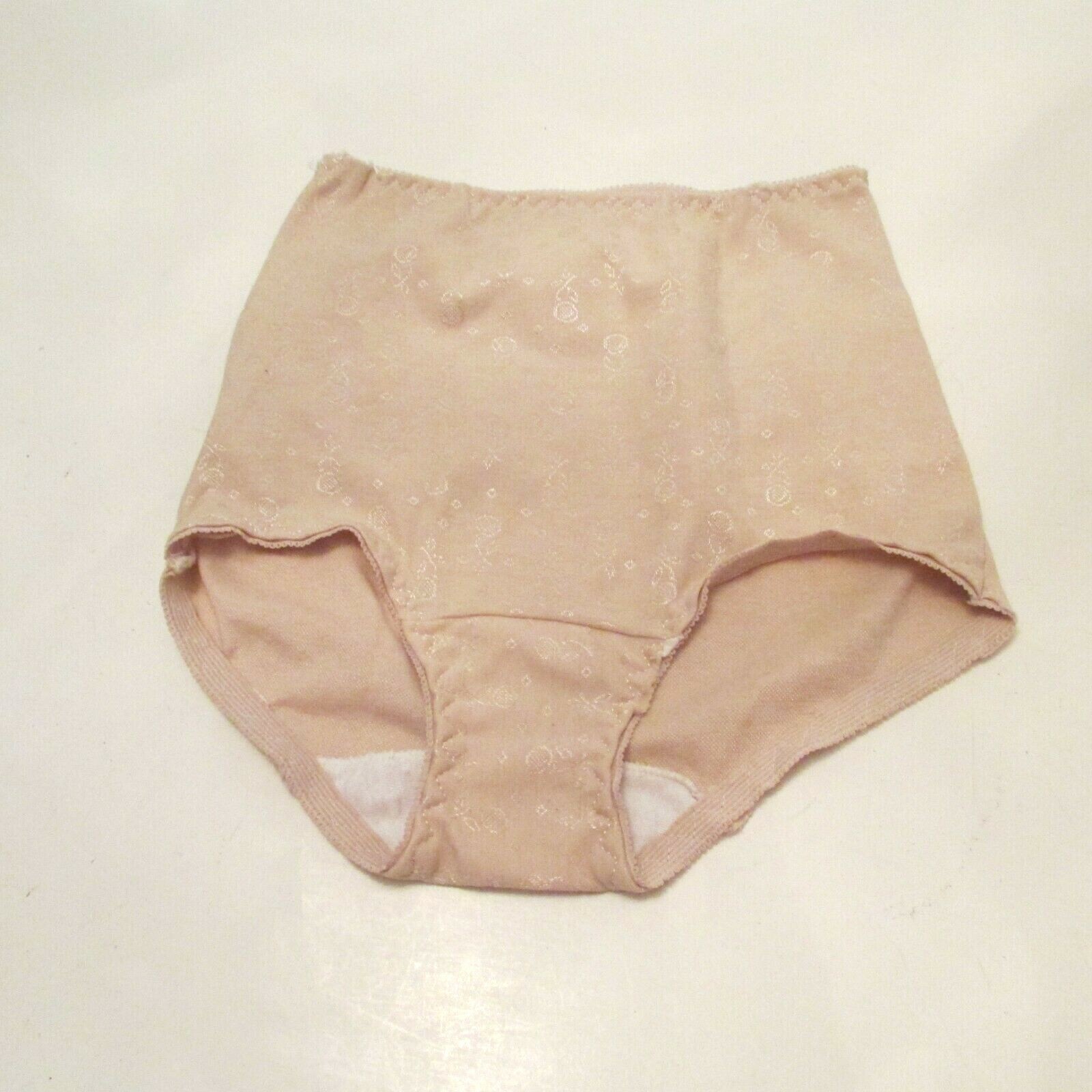 Rocky Mount Polyester Cotton Lycra Mild Control Shaper Brief Pantie M USA made
