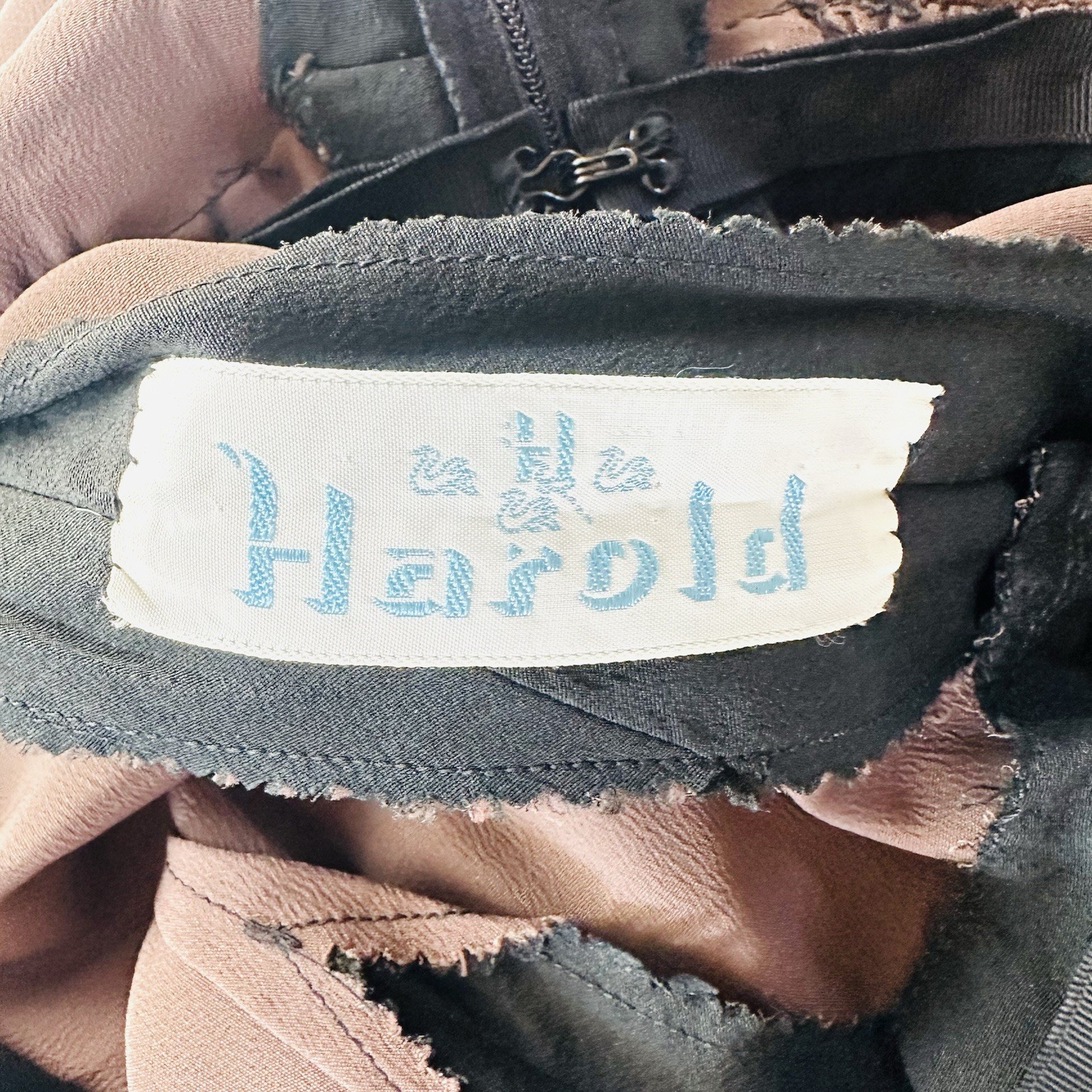 Solid Black Shift Dress Harold&rsquo;s Made In USA Vintage Small Wedding Holiday Party