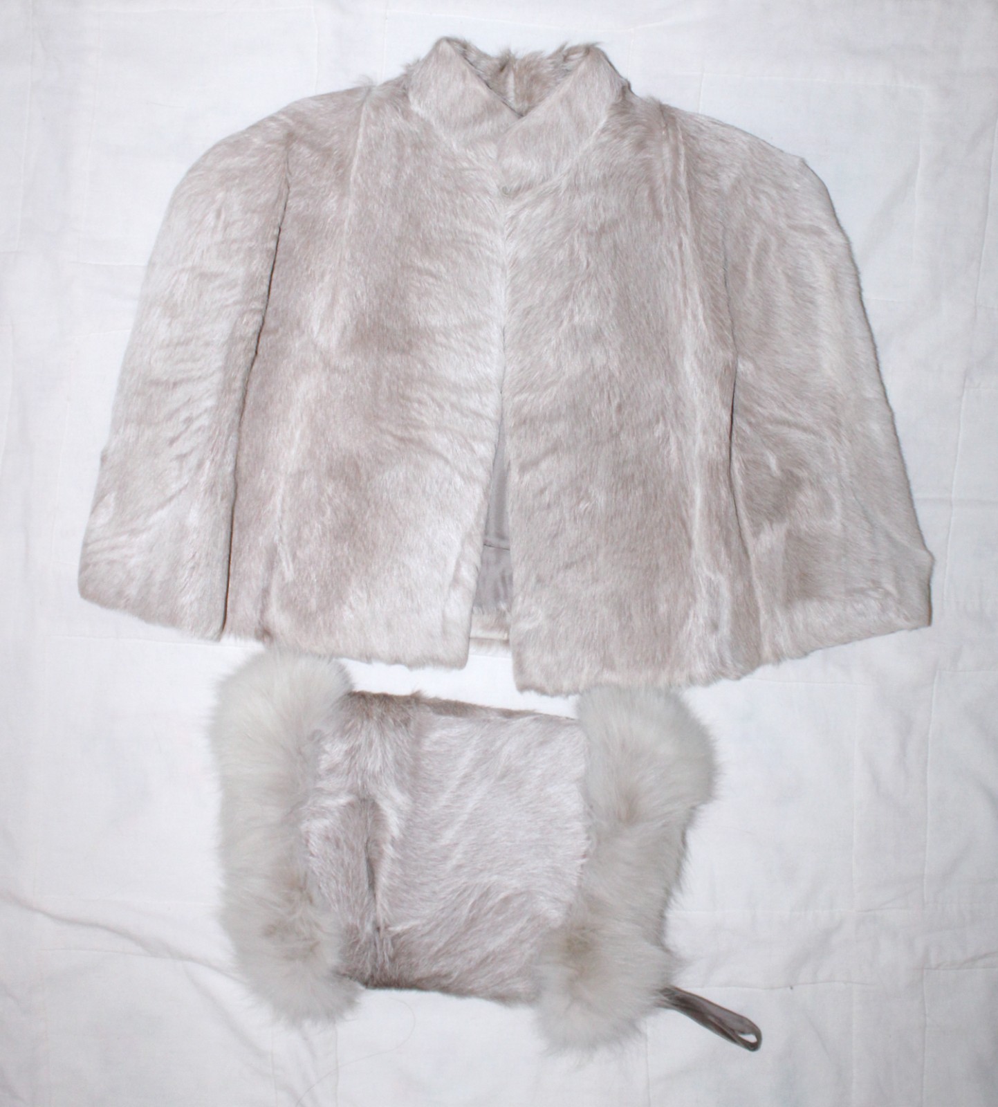 Dolce Cabo Ribbon Jacket Duster Style Open Weave White Medium