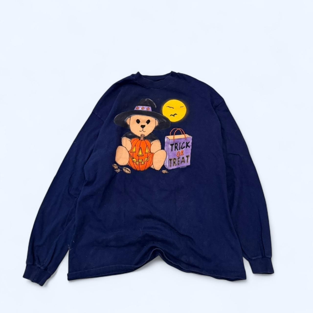 90&rsquo;s Teddy Bear Halloween Long Sleeve T shirt