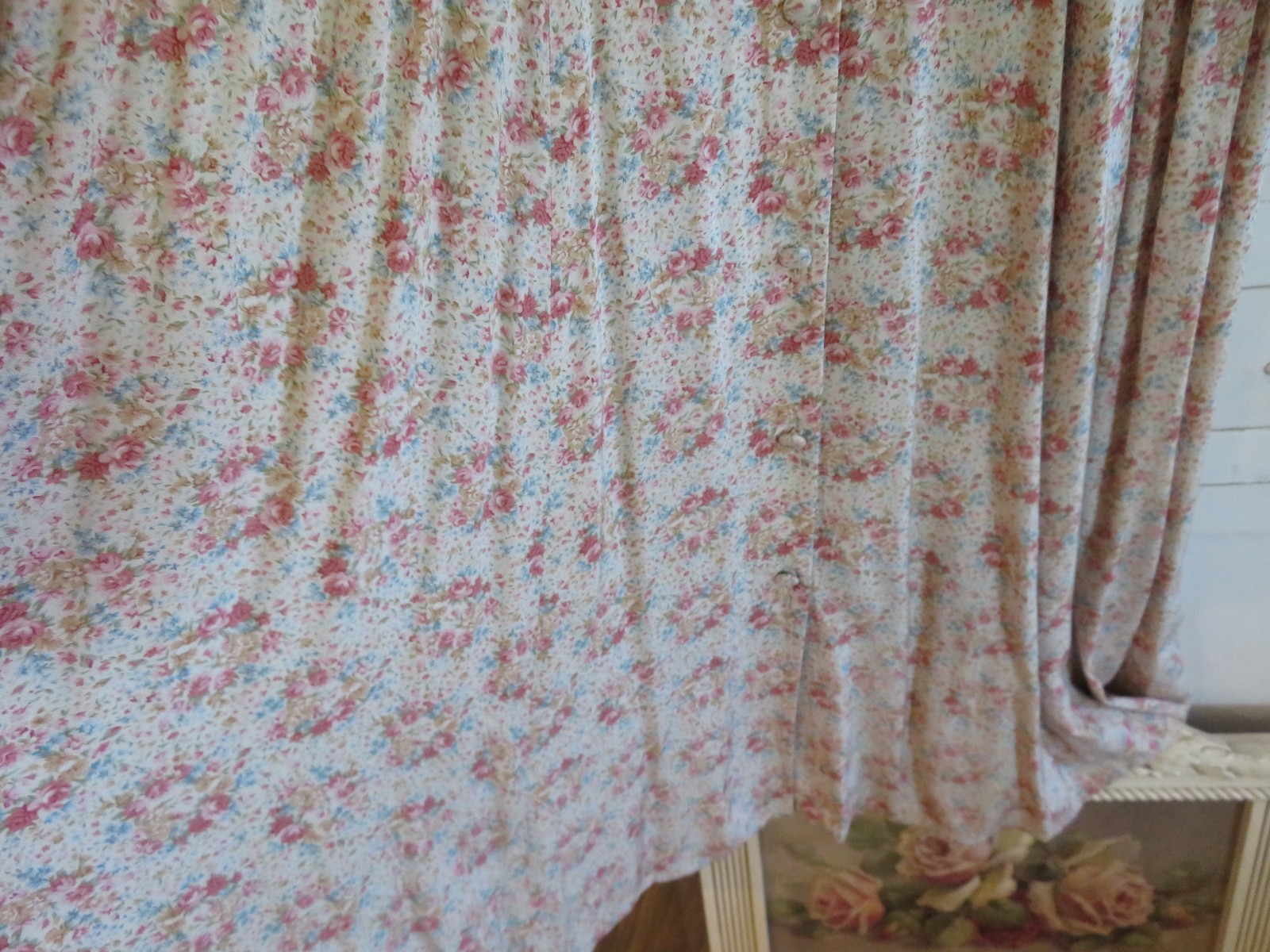 Vintage Women&rsquo;s Laura Ashley Dress Boho Chic Farmer Girl sz 8 MoreDressesListed