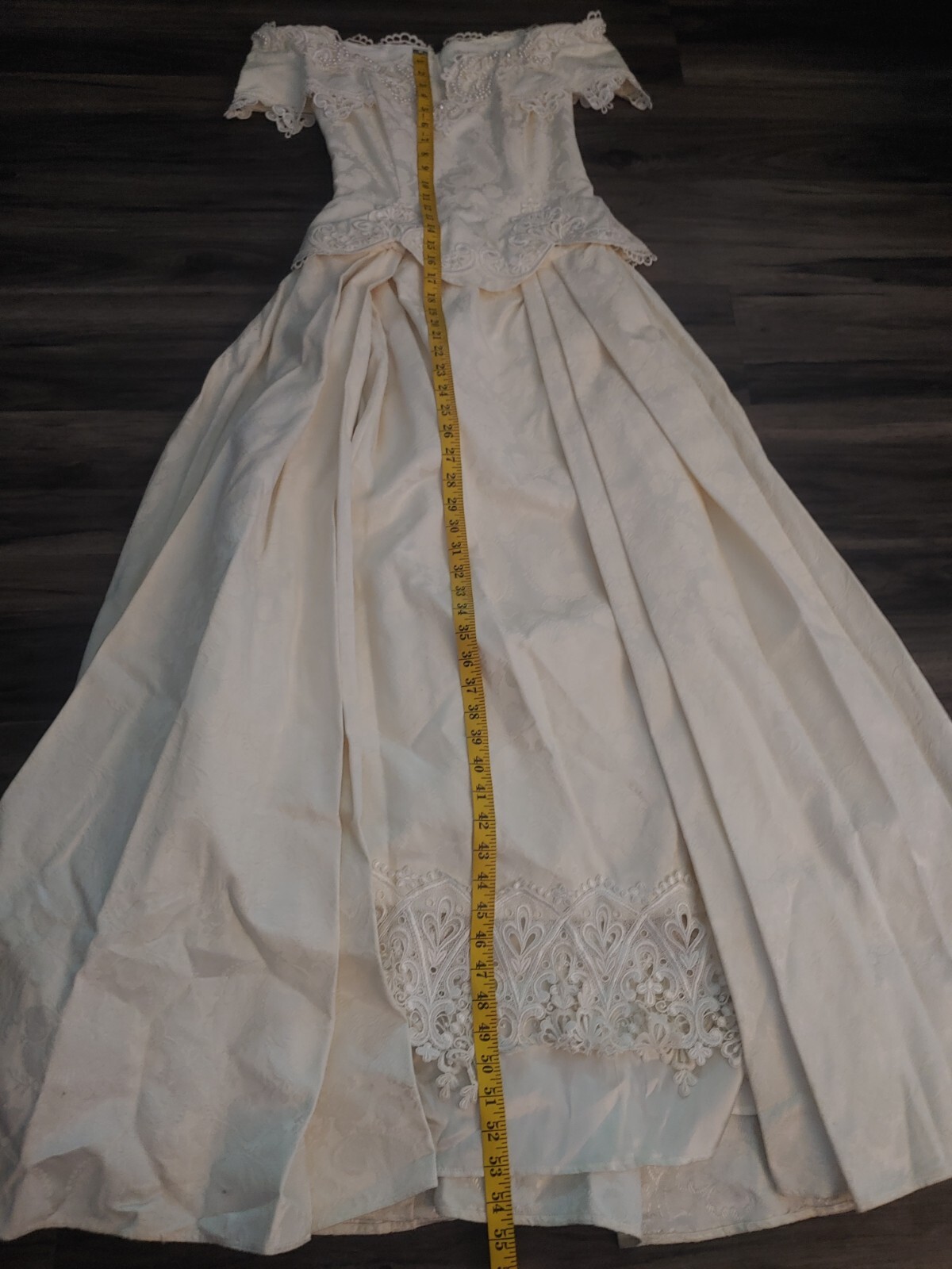 Jessica McClintock Off The Shoulder Wedding Dress With Removeable Skirt