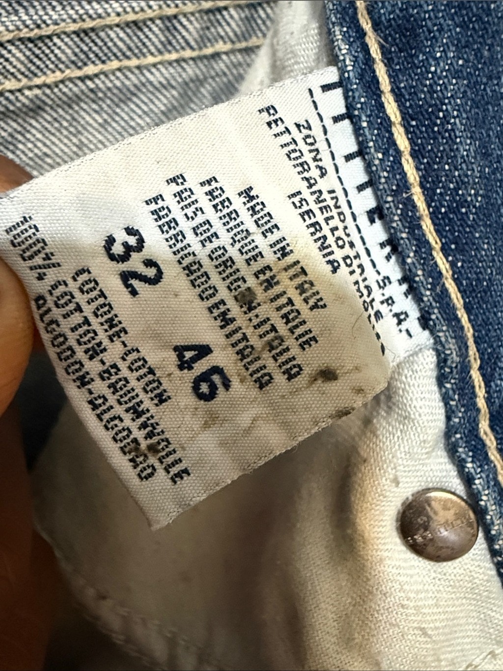 Versace Jeans Couture Medium Wash Relaxed High Waist Jeans 32| 46