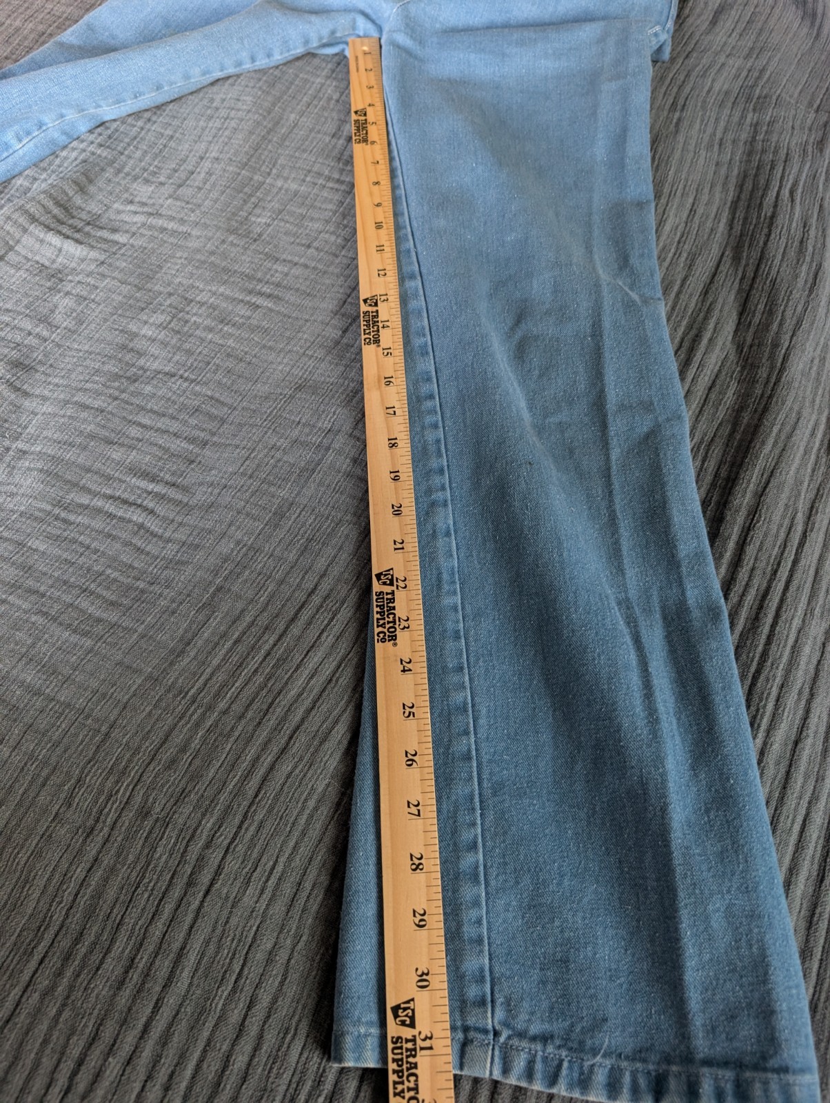 Vintage Pizzazz Jeans High Waist Lightweight Denim Womens Size 8 (24×31.5)