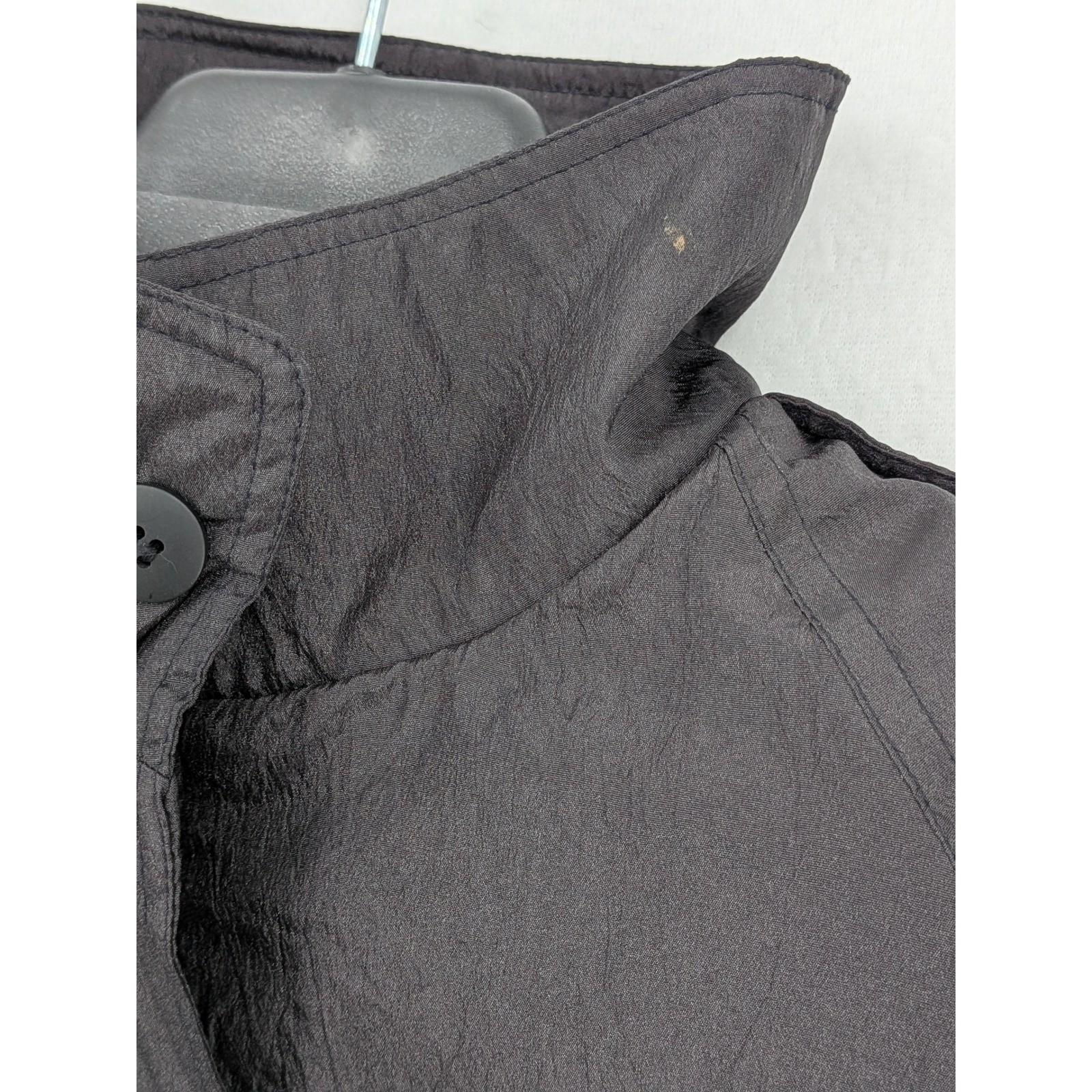 Vintage Cyclone Women&rsquo;s Jacket Medium Black Utility Bomber Windbreaker