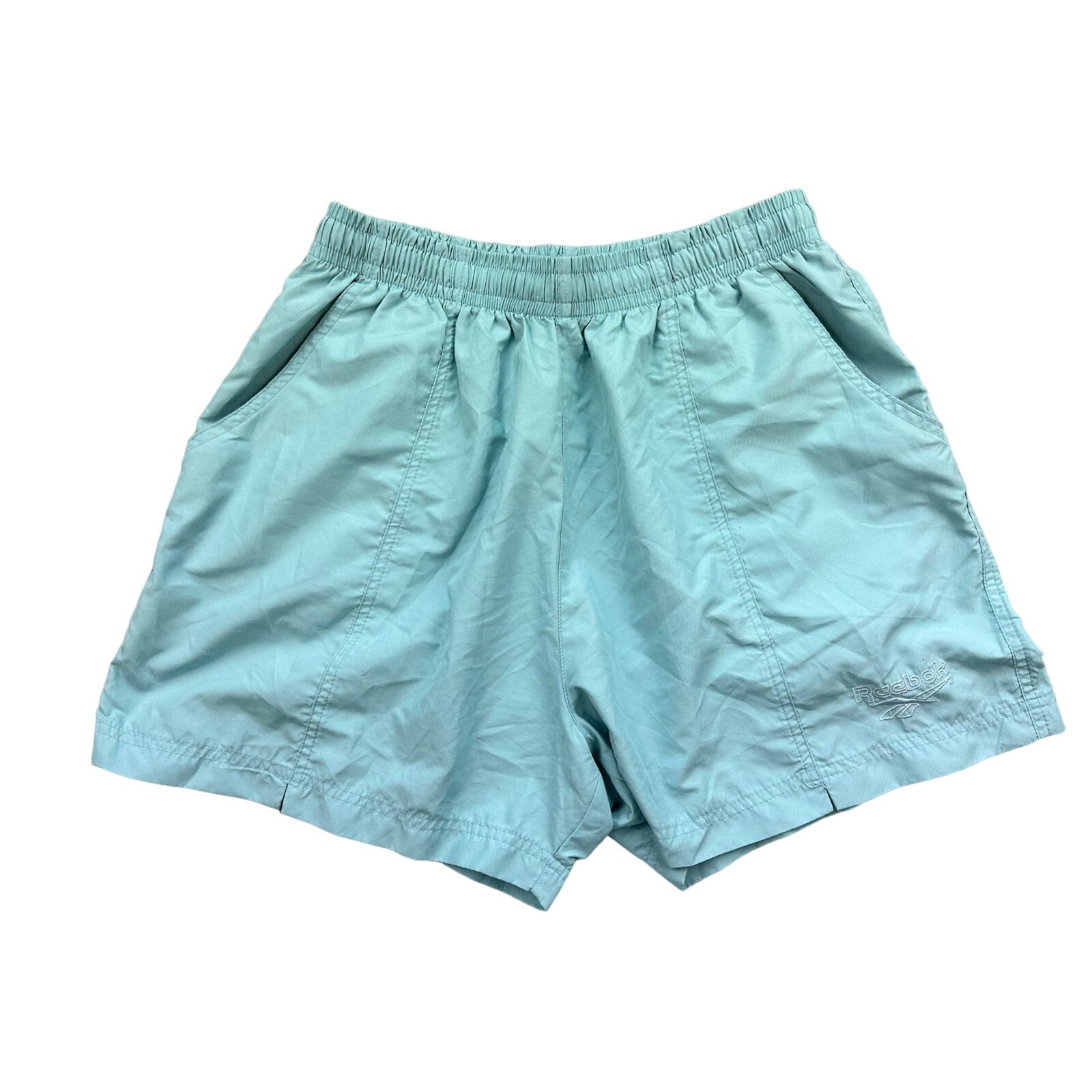 Reebok Vintage Shorts Size 42 Cotton 35-43cm 90s Womens Training Short Pants TS4