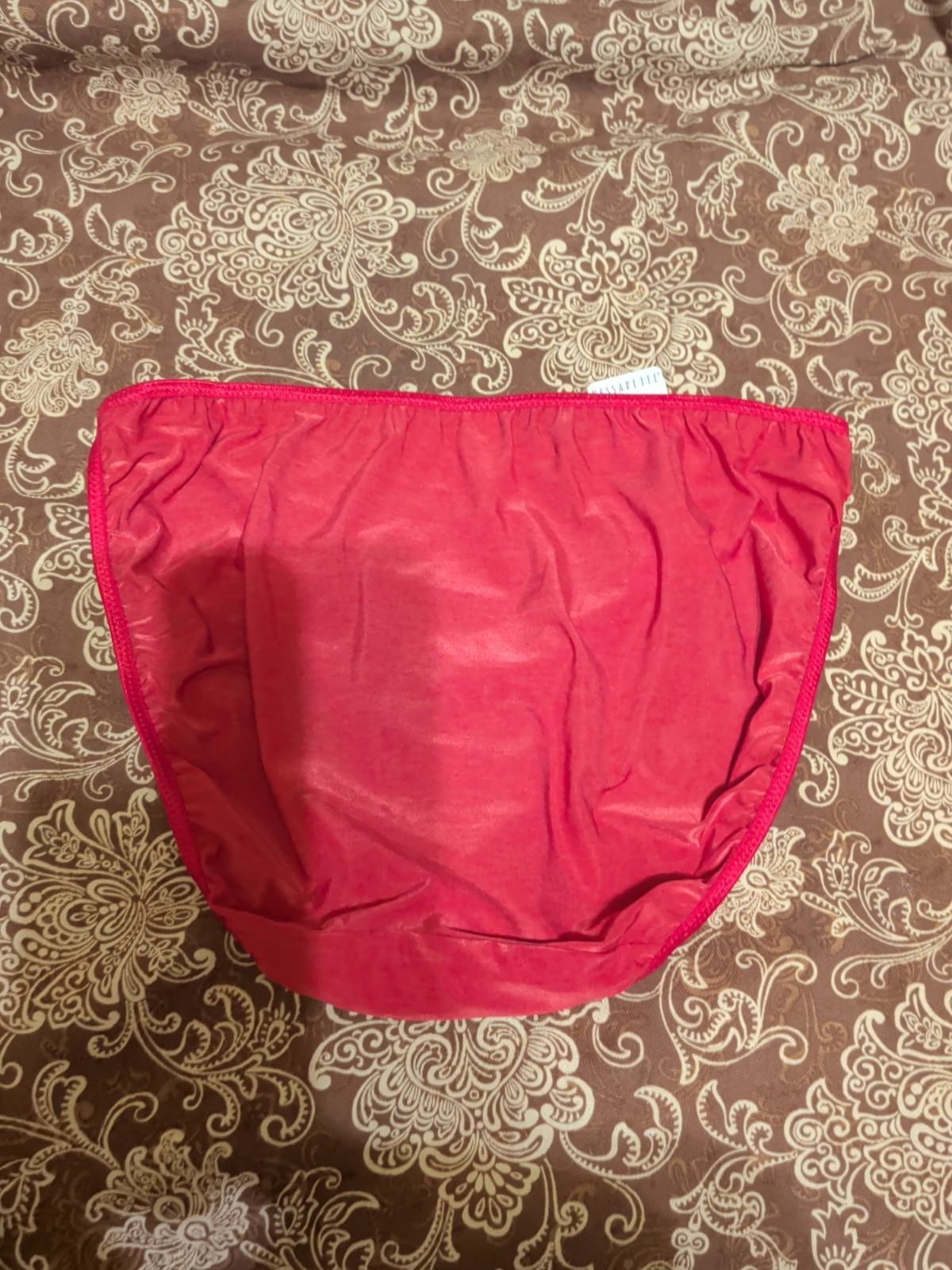 Vintage Vassarette Satin Double String Bikini Panties Size 7