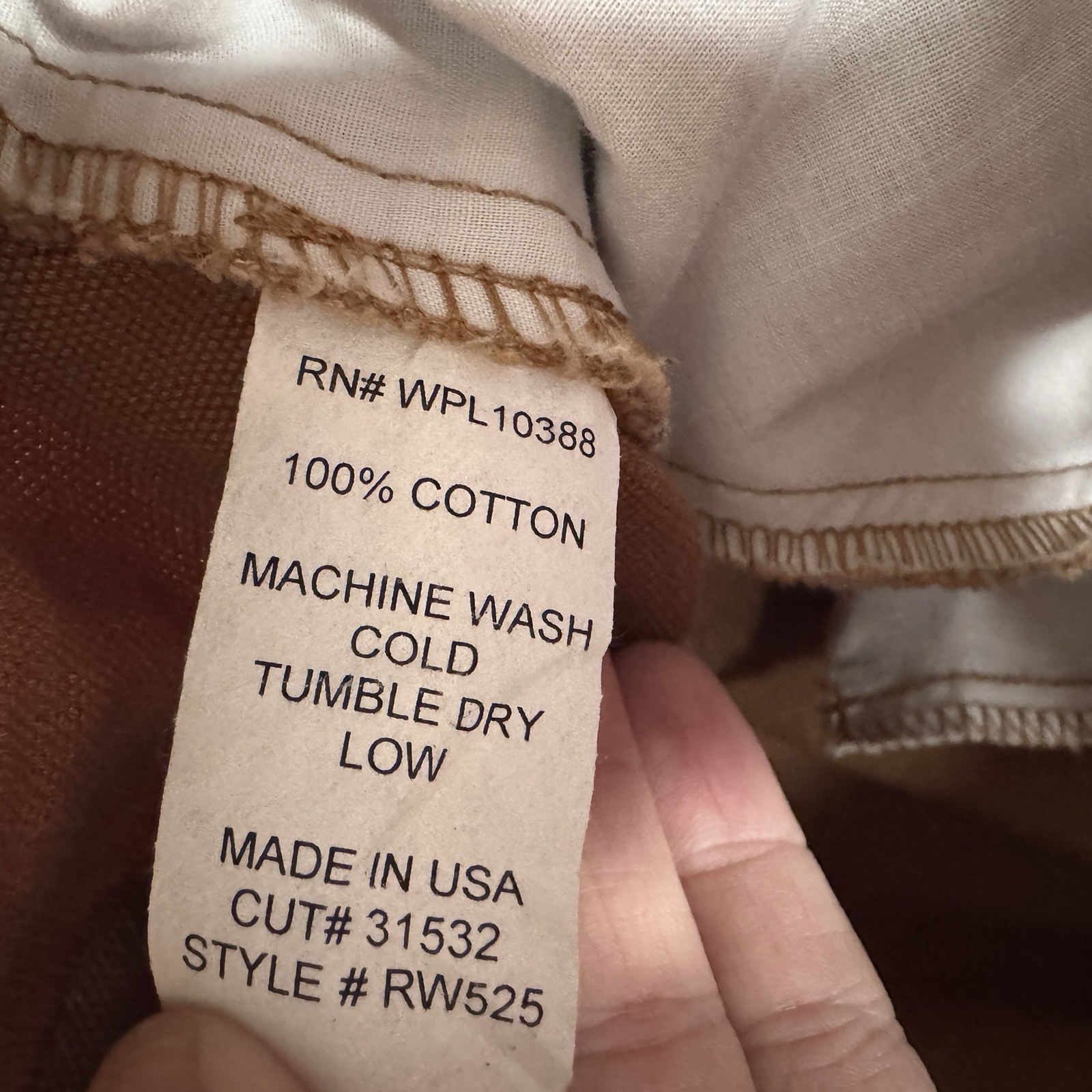 Scully Rangewear Womens 18 Canvas Saddle Seat Equestrian Pants Made USA NWT VTG