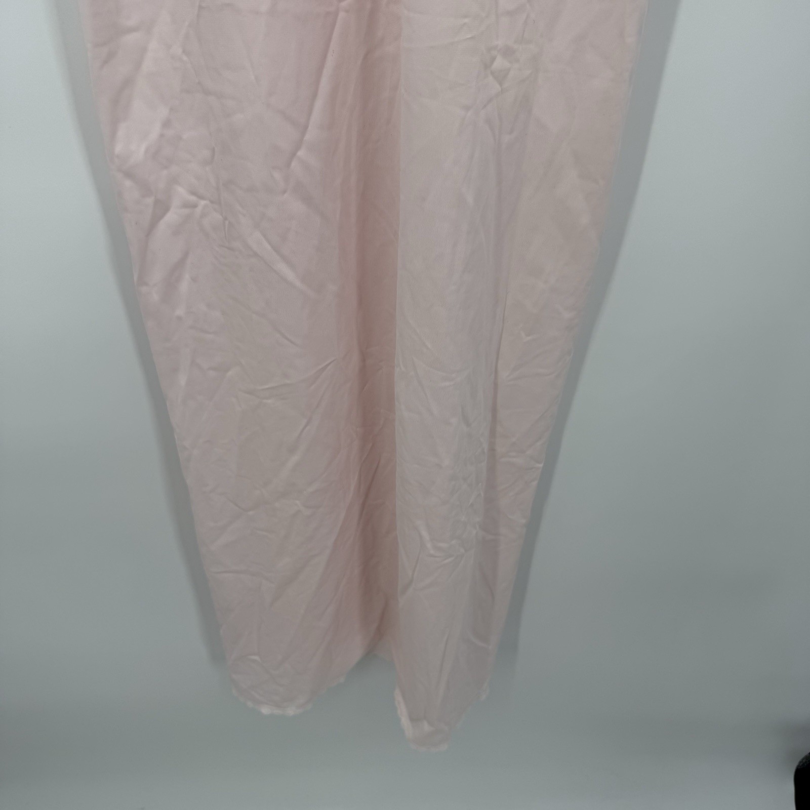 Vanity Fair Vintage Light Pink Slip Dress Size 34 Classic Nylon