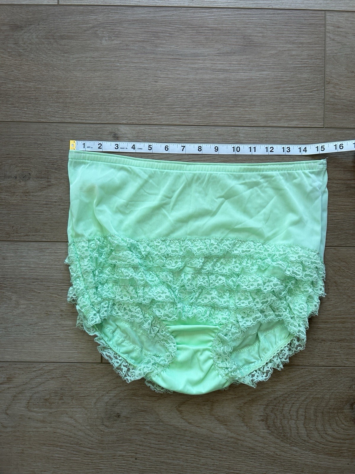Vintage Partners Please Malco Modes Nylon Ruffle Rhumba Panties Size 10 Lot