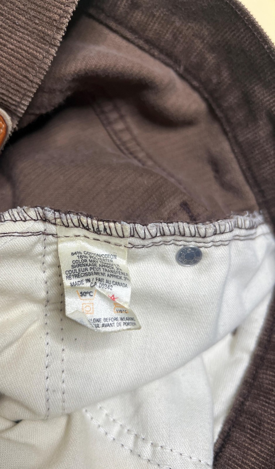 70s Brown Levi s Corduroys | 29 Waist x 33 Length | Vintage Deadstock Pants