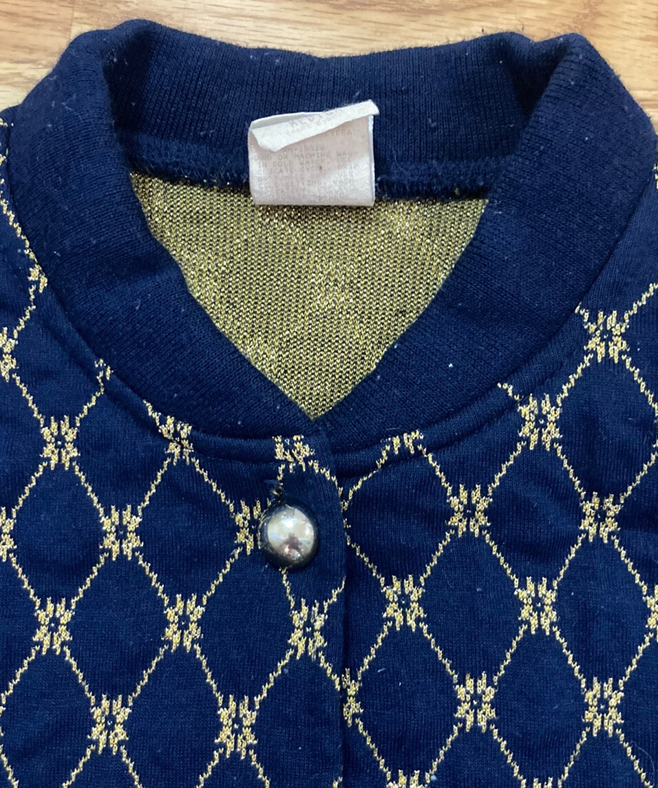 Vintage Graff California Wear Button-Up Women’s Jacket Cardigan Coat Retro Chic