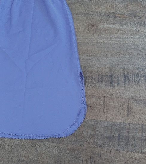 Blanche Half Slip Style 0222 Womens Size Large 25 in Length Purple USA Vintage