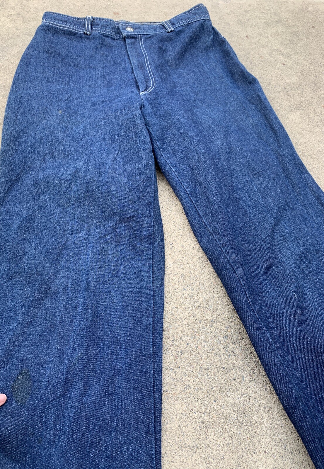 Vintage Pizzazz New York Paris Jeans High Waist 12 28 in Waist 70s 80s